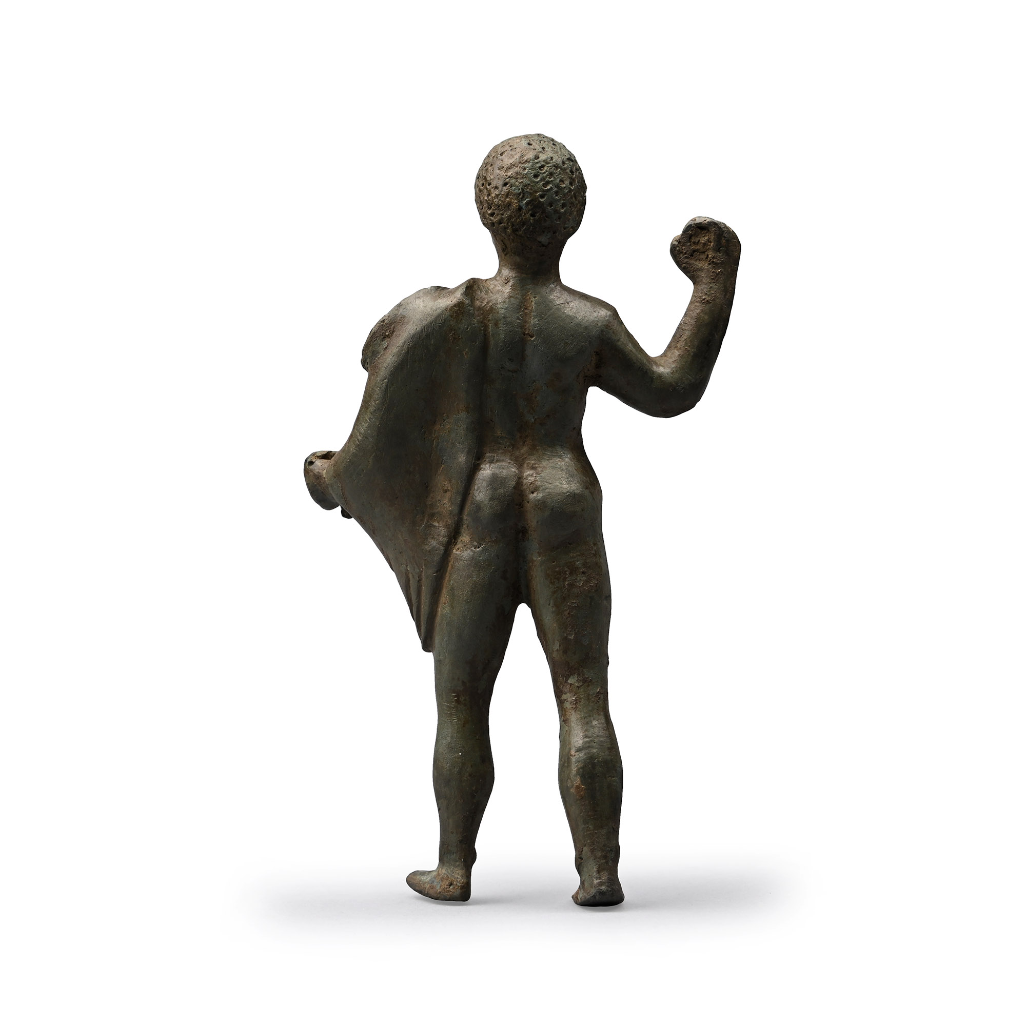 Etrusco-Italic Bronze Figure of Young Hercules