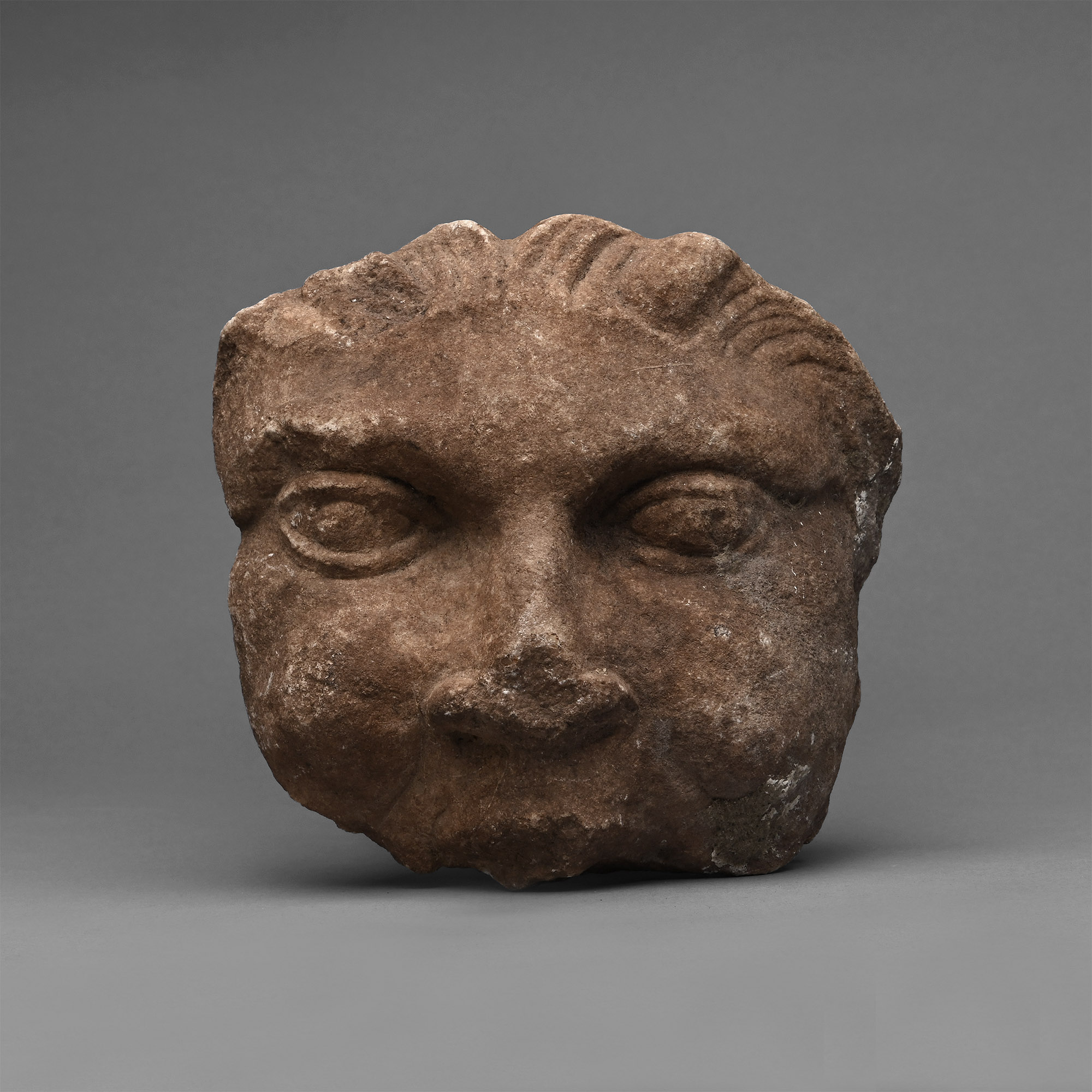 Roman Marble Face Fragment
