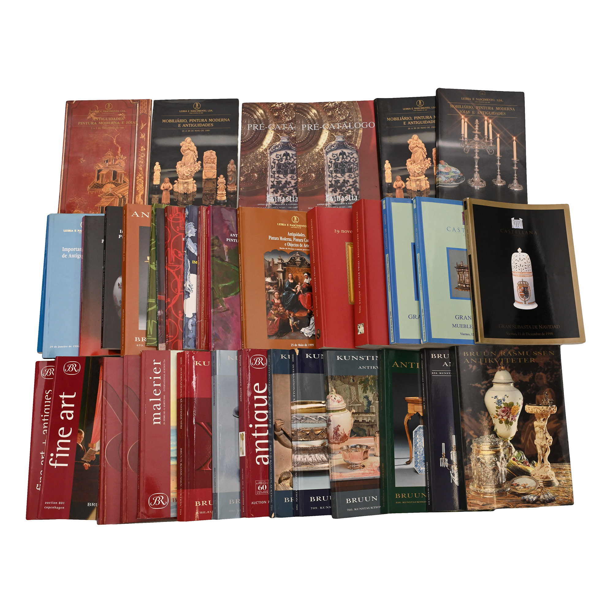 European and International Antiques Auction Catalogue Group - 37 Titles