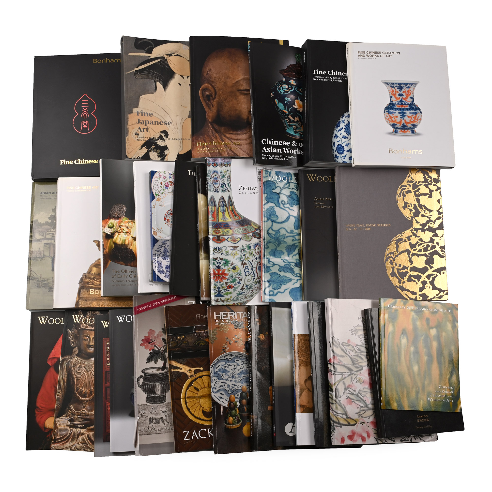 Bonhams and Other Chinese, Japanese and Asian Art Auction Catalogues - 31 Titles