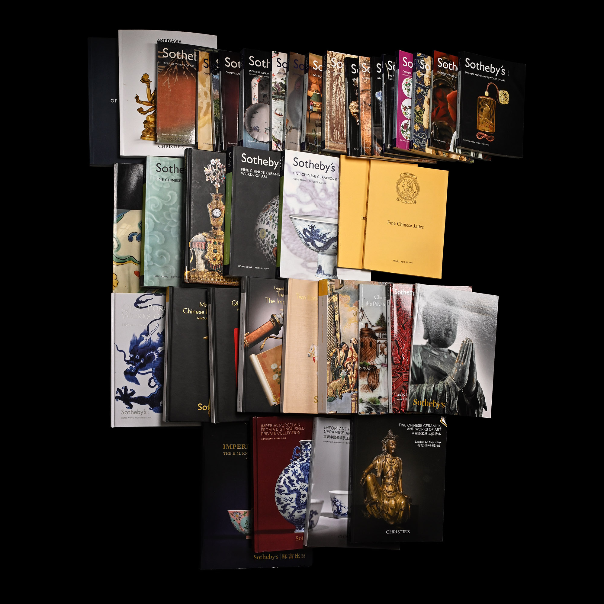 Sotheby's and Christie's Chinese, Japanese and Asian Art Auction Catalogues - 39 Titles