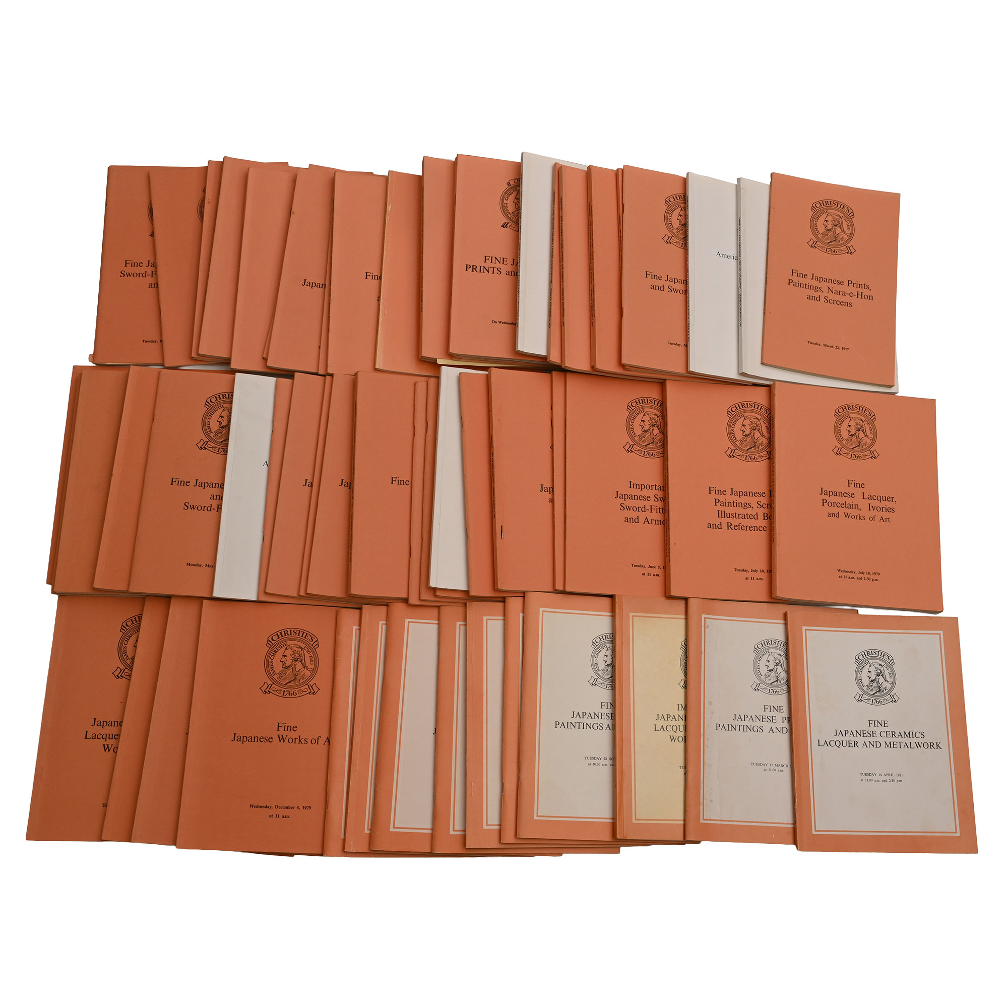 Sotheby's Japanese Art Auction Catalogues - 62 Titles