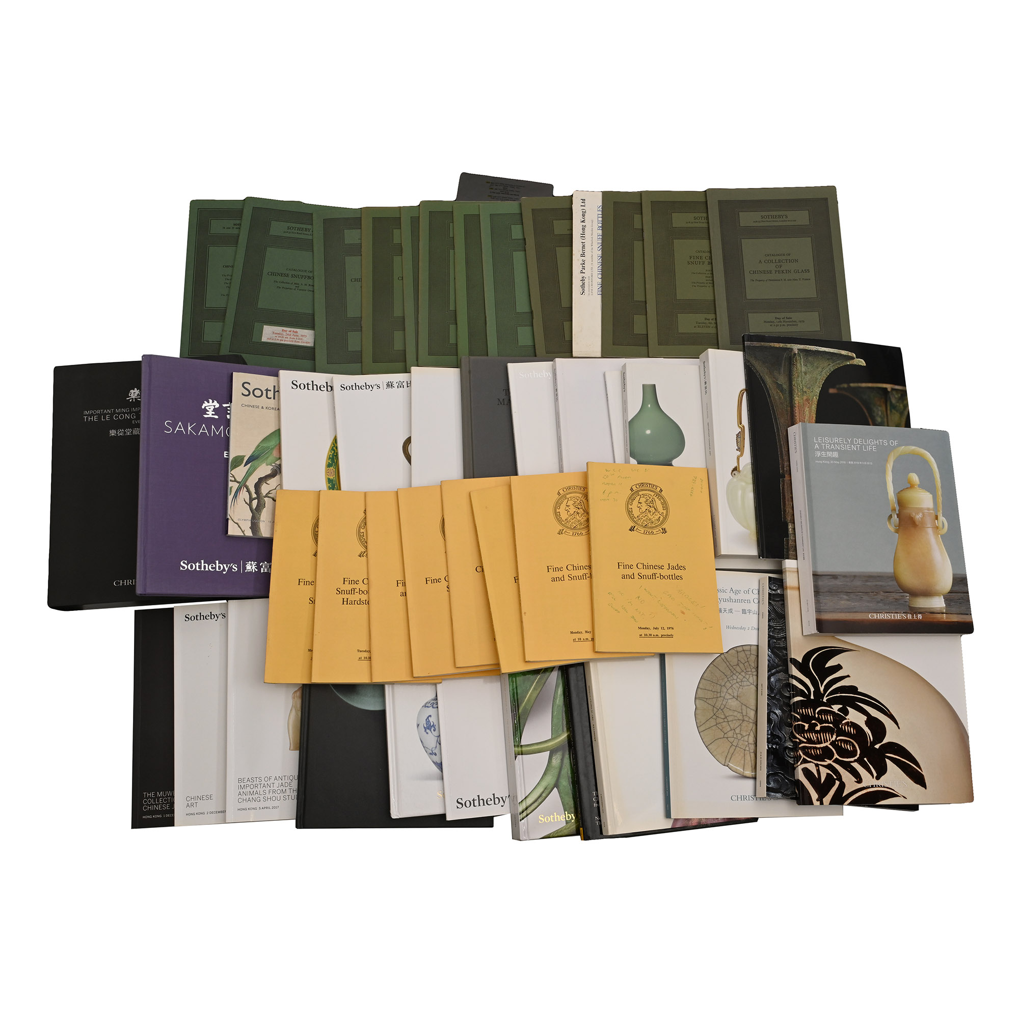 Sotheby's and Christie's Chinese and Asian Art Auction Catalogues - 48 Titles