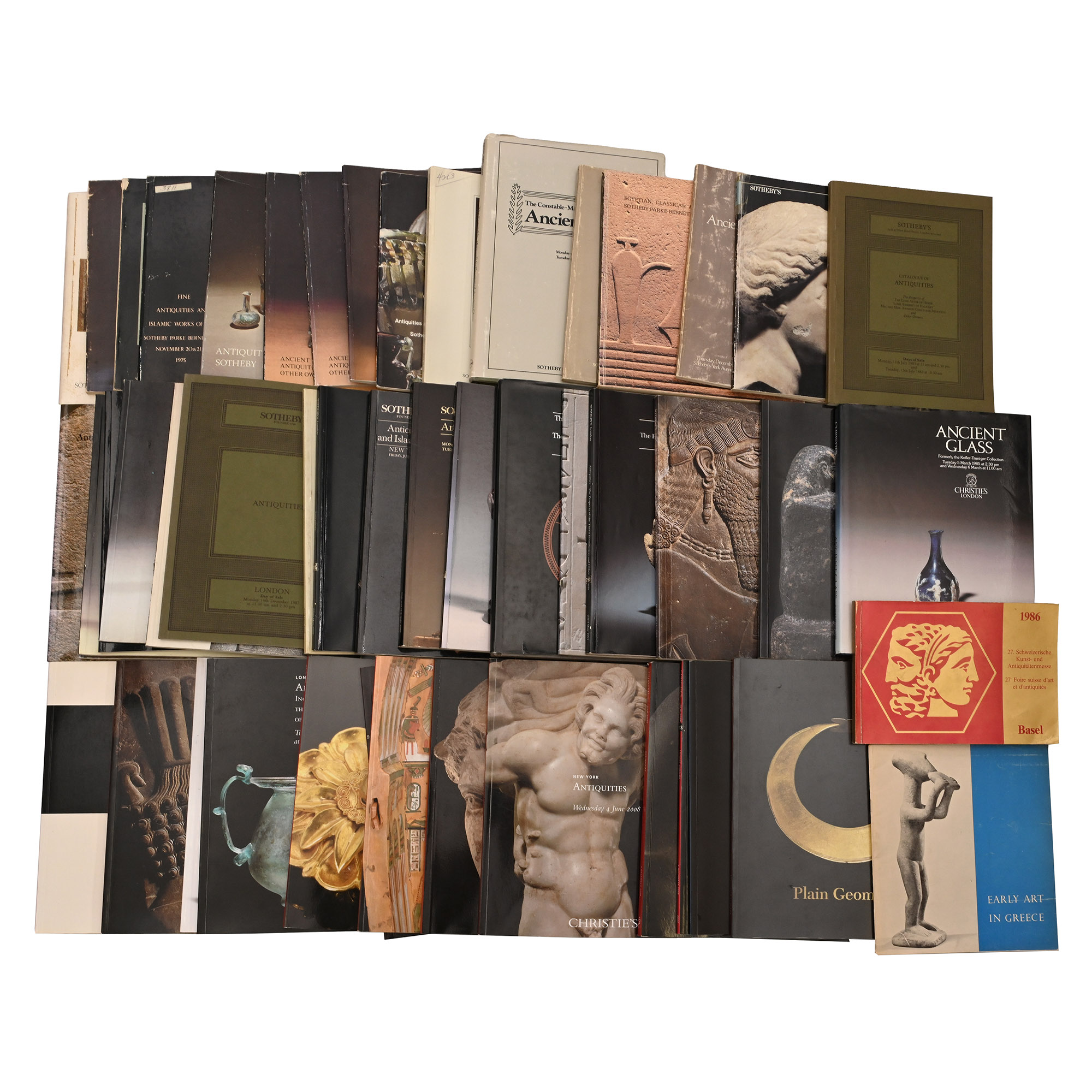 Sotheby's, Sotheby Parke Bernet, Christie's and Other Antiquities Auction Catalogues - 48 Titles