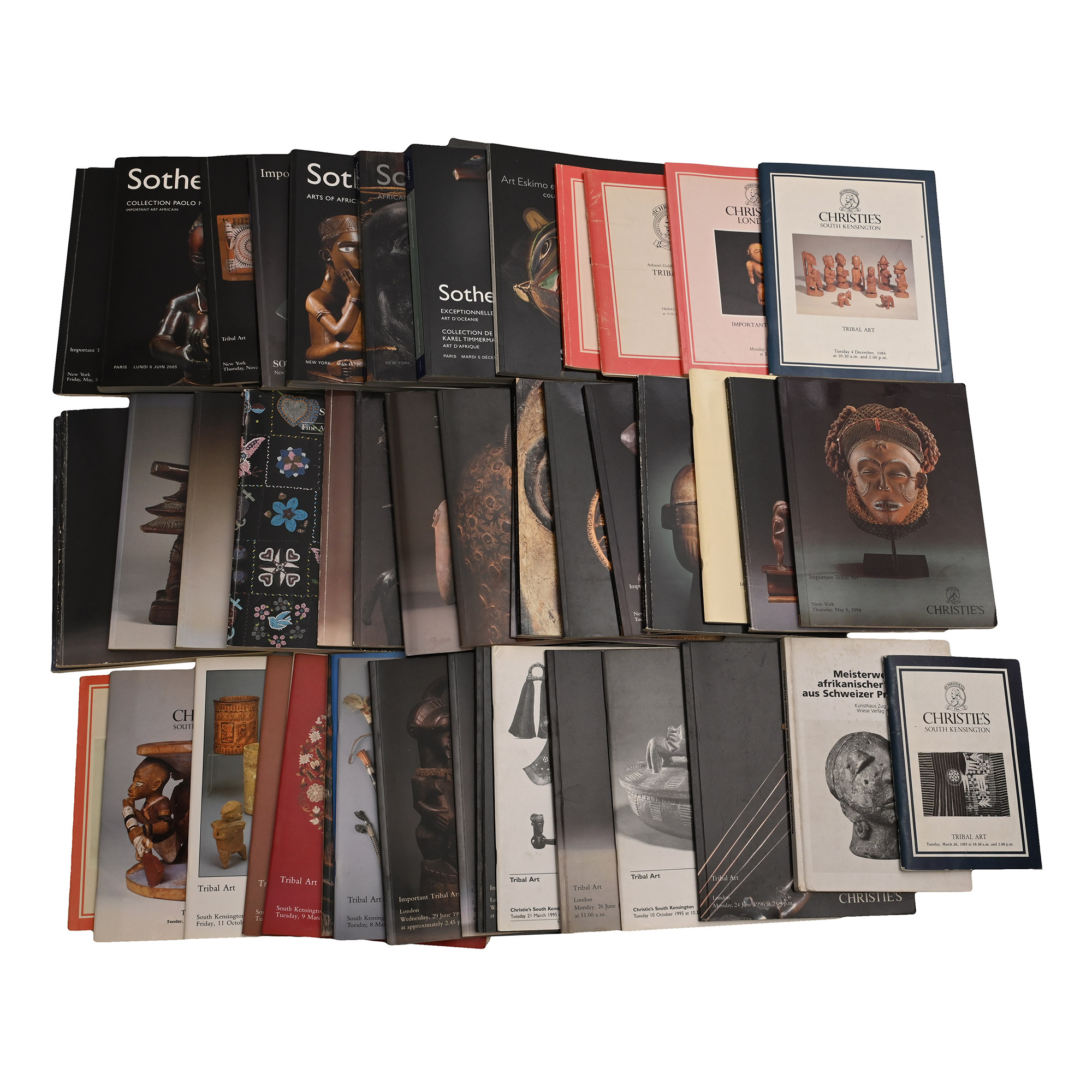 Christie's, Sotheby's and Other Primitive and African Trbal Art Auction Catalogues - 45 Titles