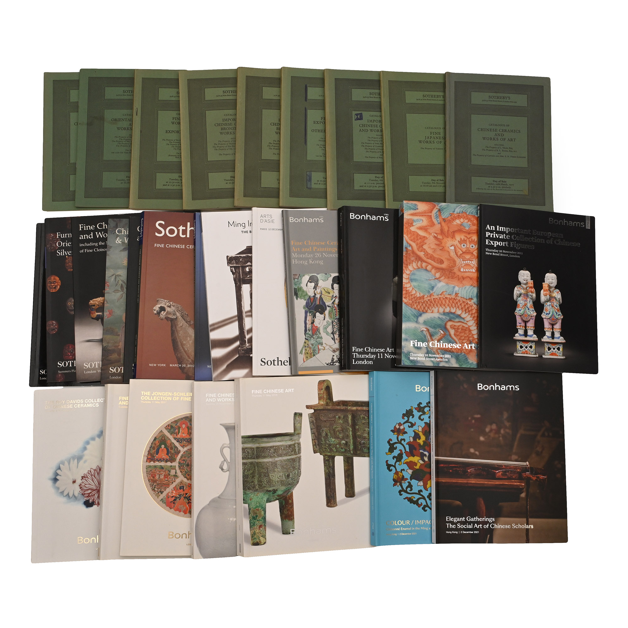 Sotheby's and Bonhams Chinese and Asian Art Auction Catalogues - 29 Titles