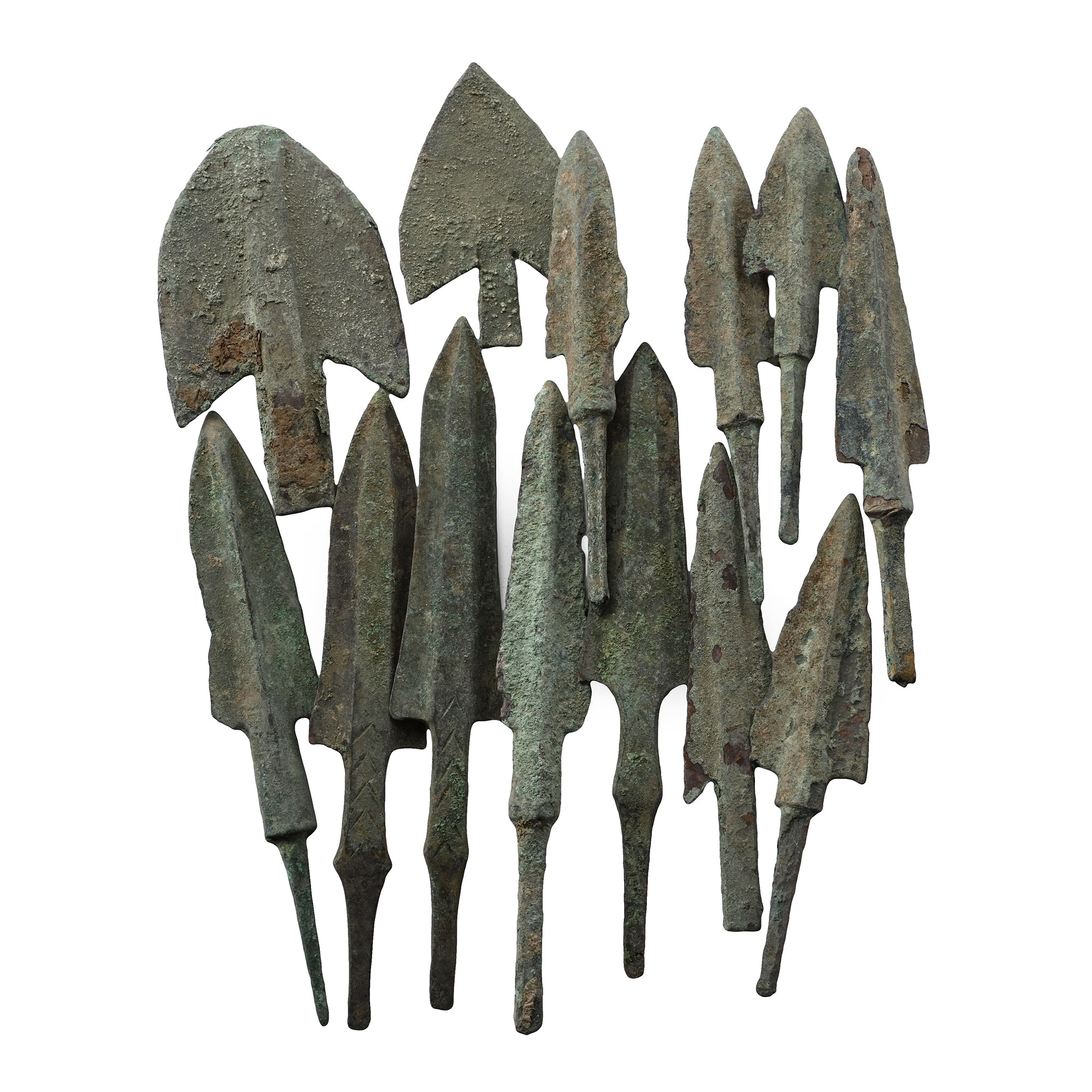 Western Asiatic Bronze Arrowhead Collection