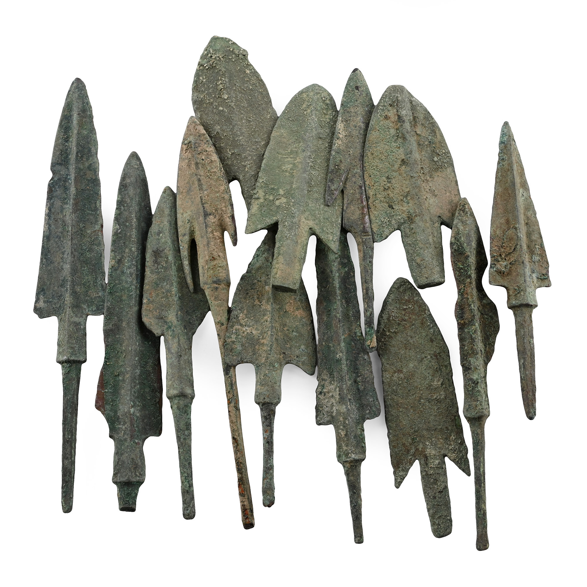 Western Asiatic Bronze Arrowhead Collection