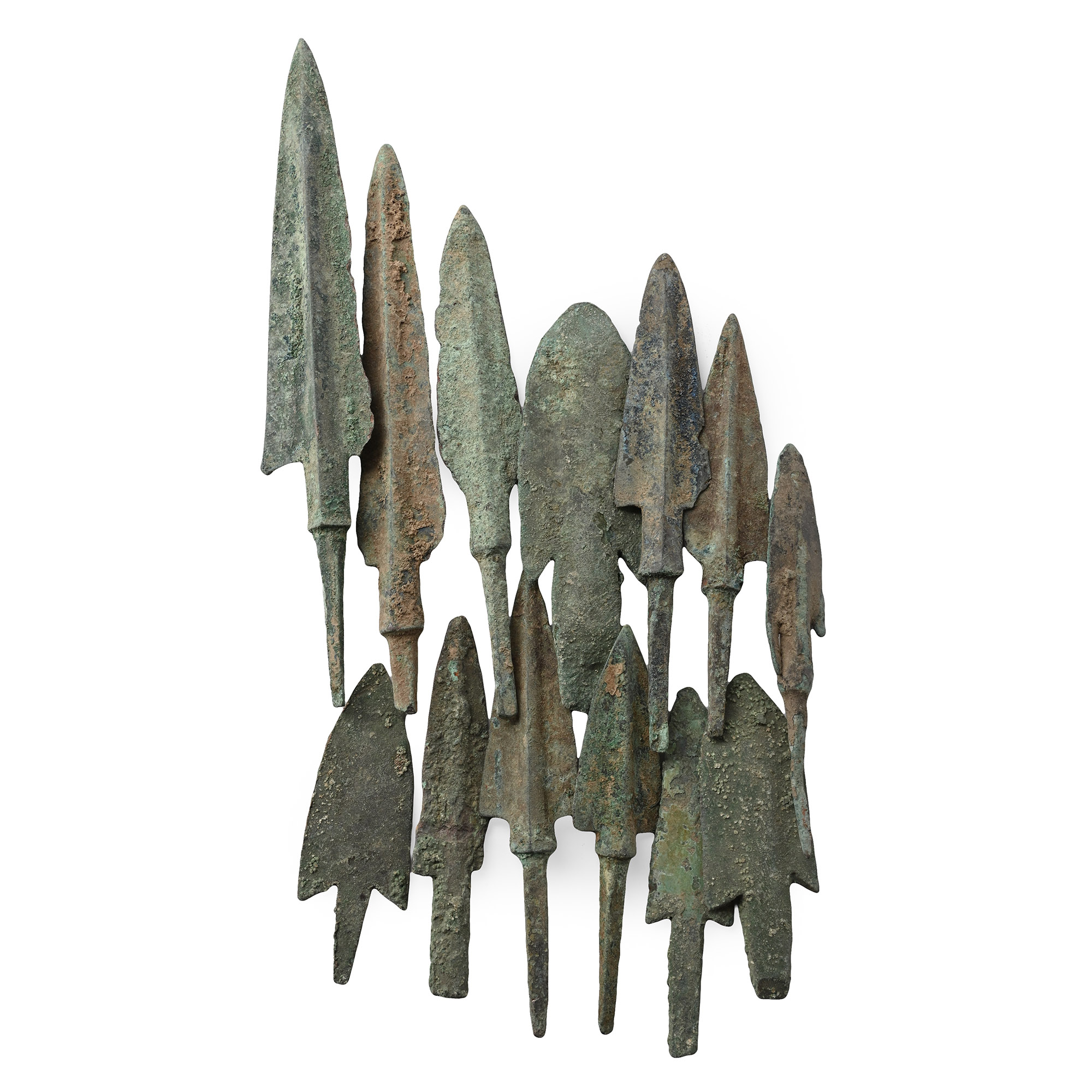 Western Asiatic Bronze Arrowhead Collection