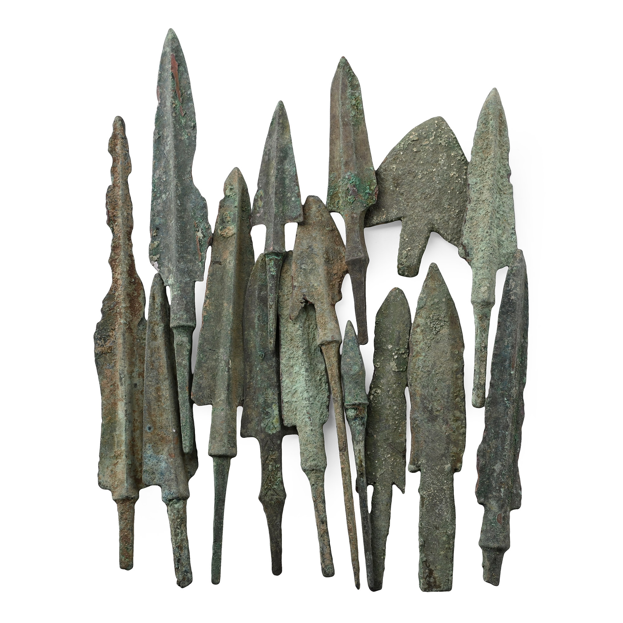 Western Asiatic Bronze Arrowhead Collection