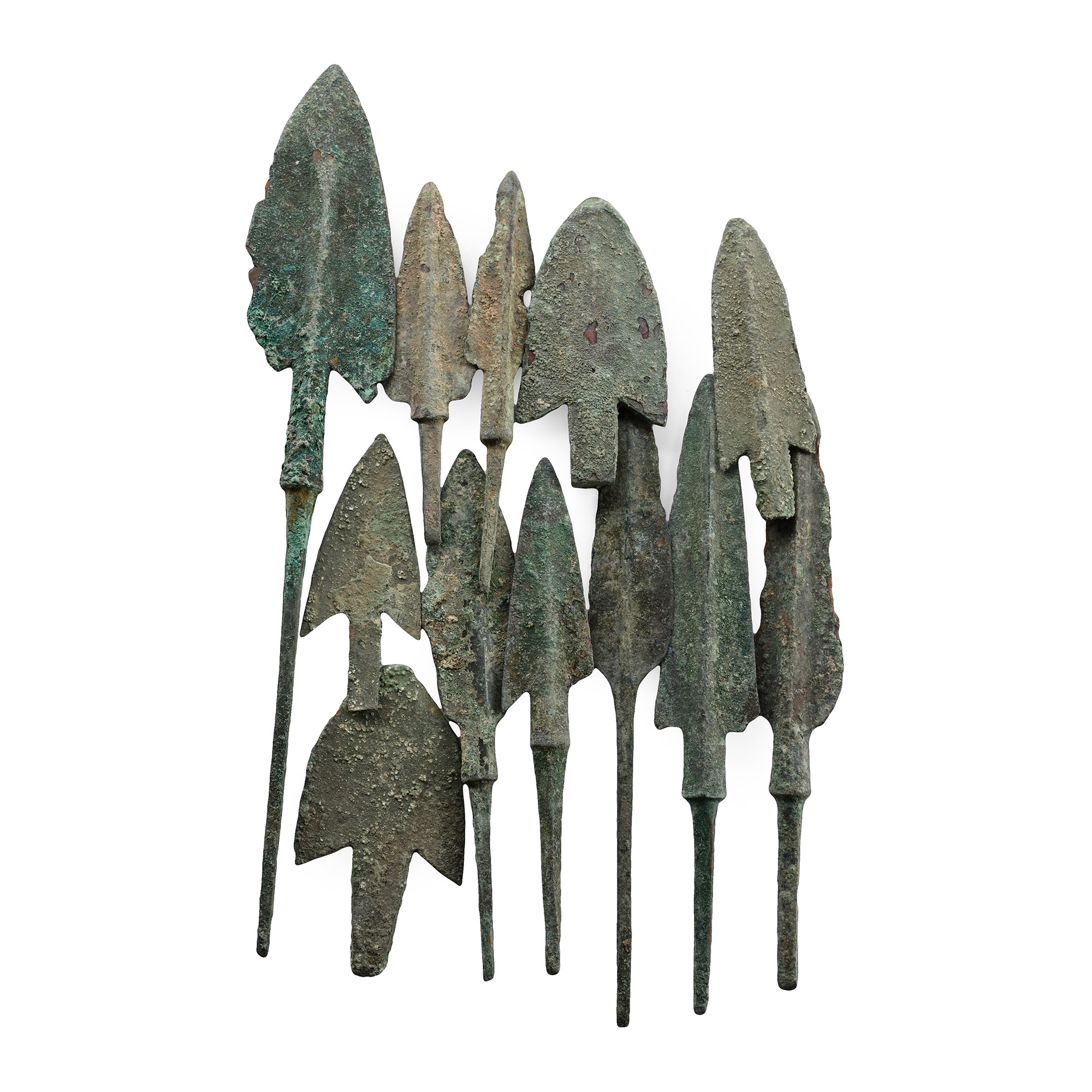 Western Asiatic Bronze Arrowhead Collection