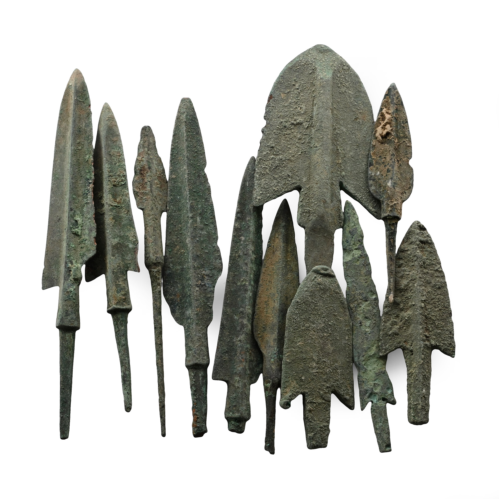 Western Asiatic Bronze Arrowhead Collection