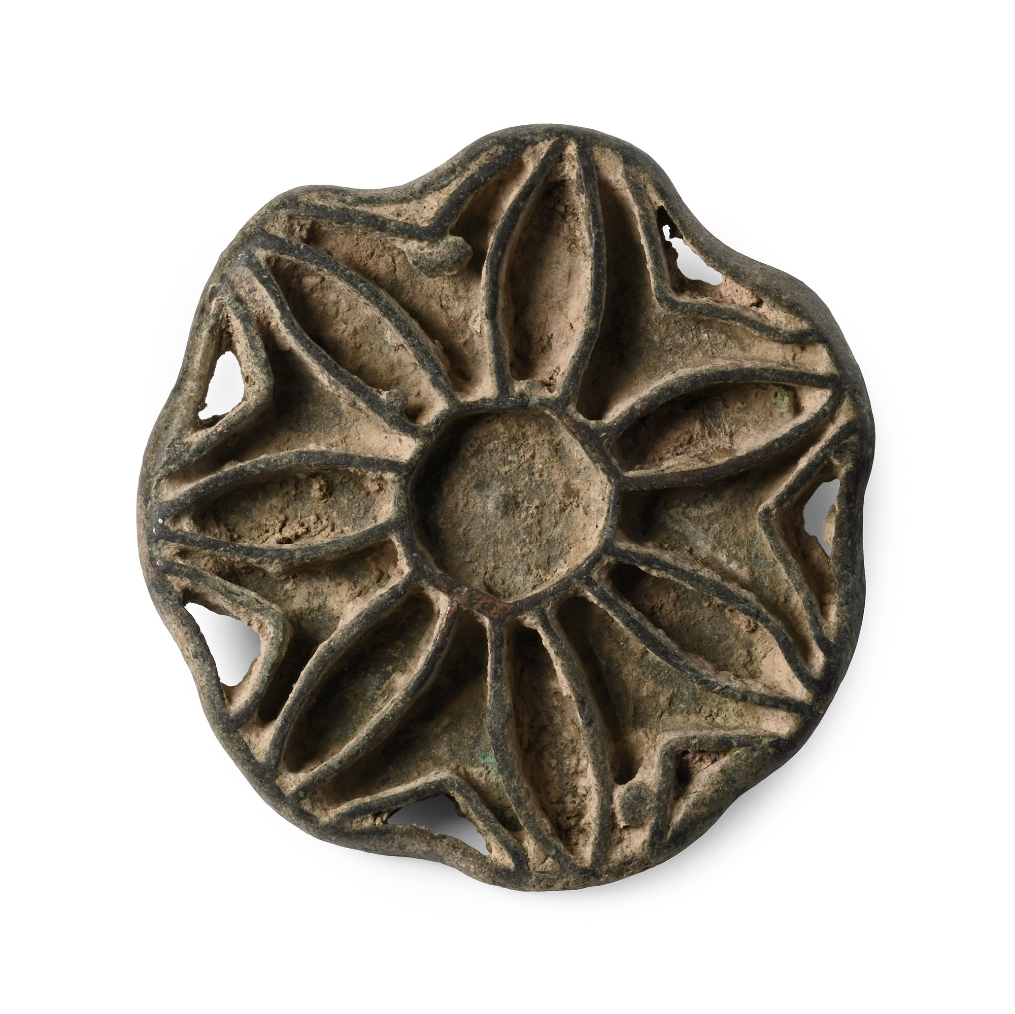 Central Asian Bronze Rosette Seal