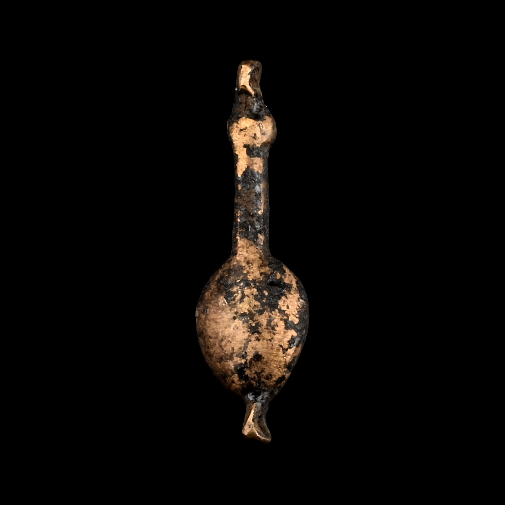 Egyptian Gold Nefer Bead