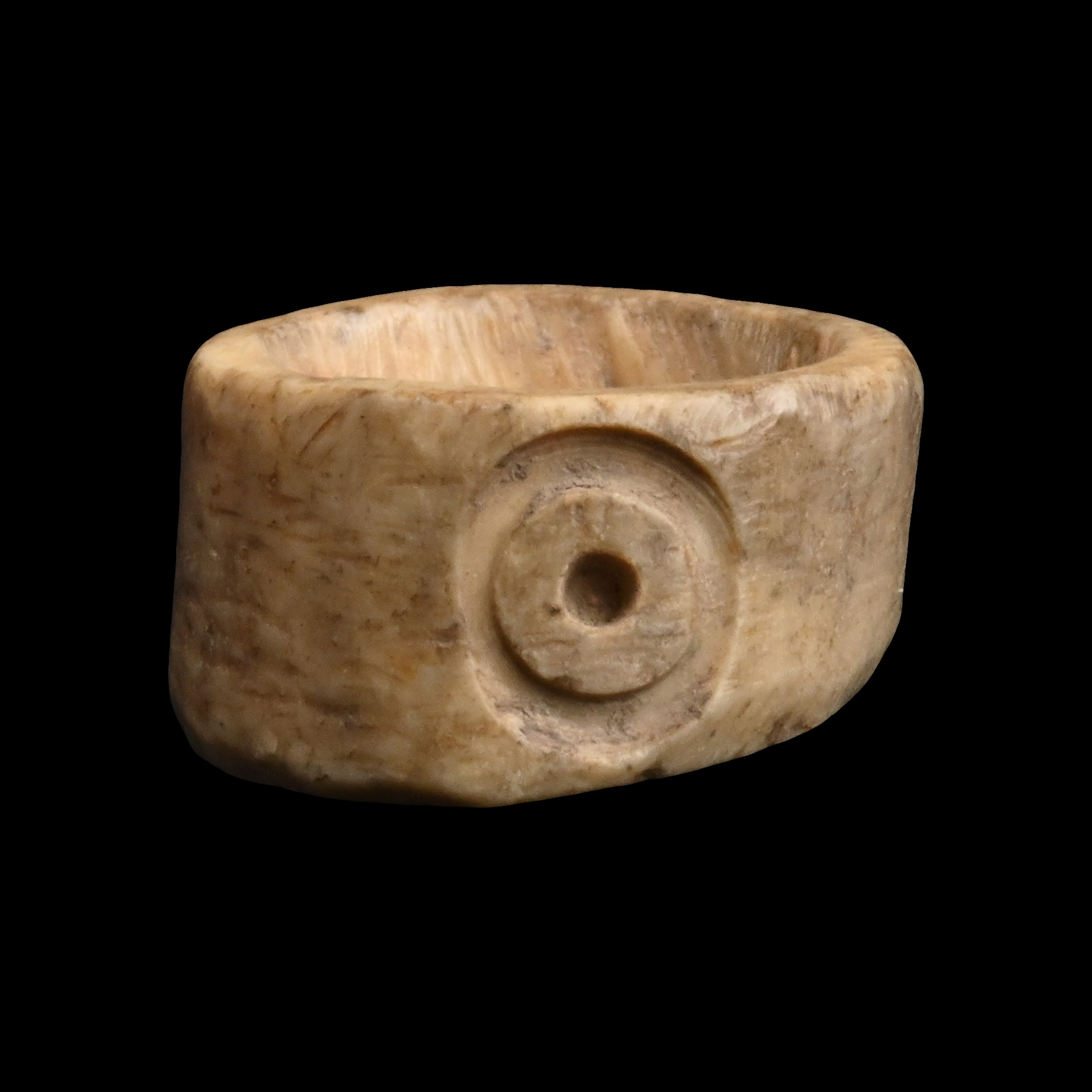 Roman Bone Archer's Ring