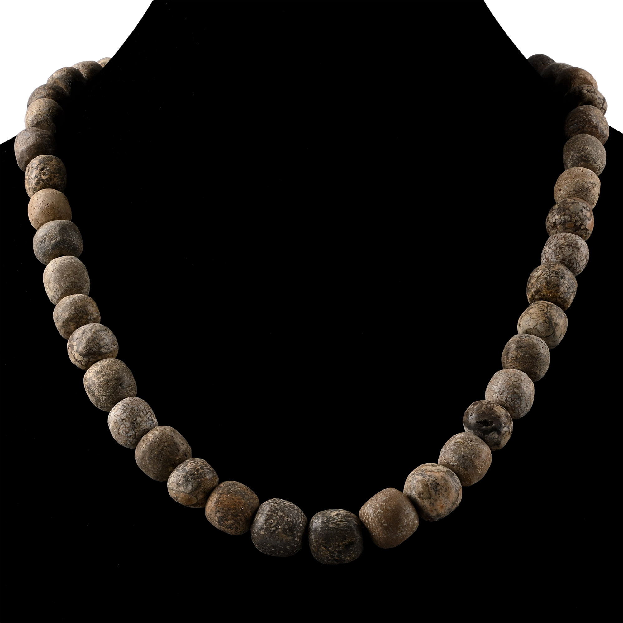 Woolly Mammoth Bone Bead Necklace String