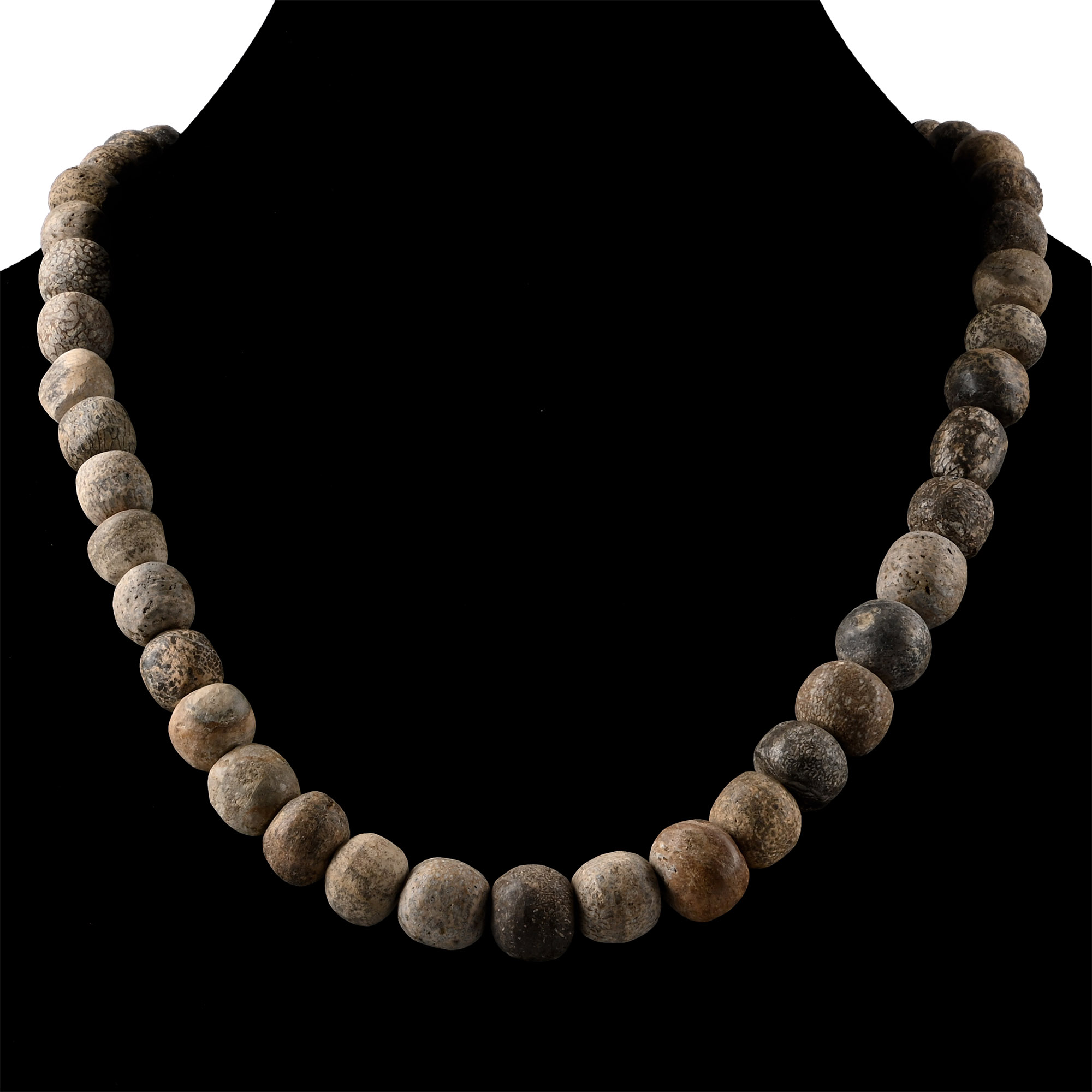 Woolly Mammoth Bone Bead Necklace String