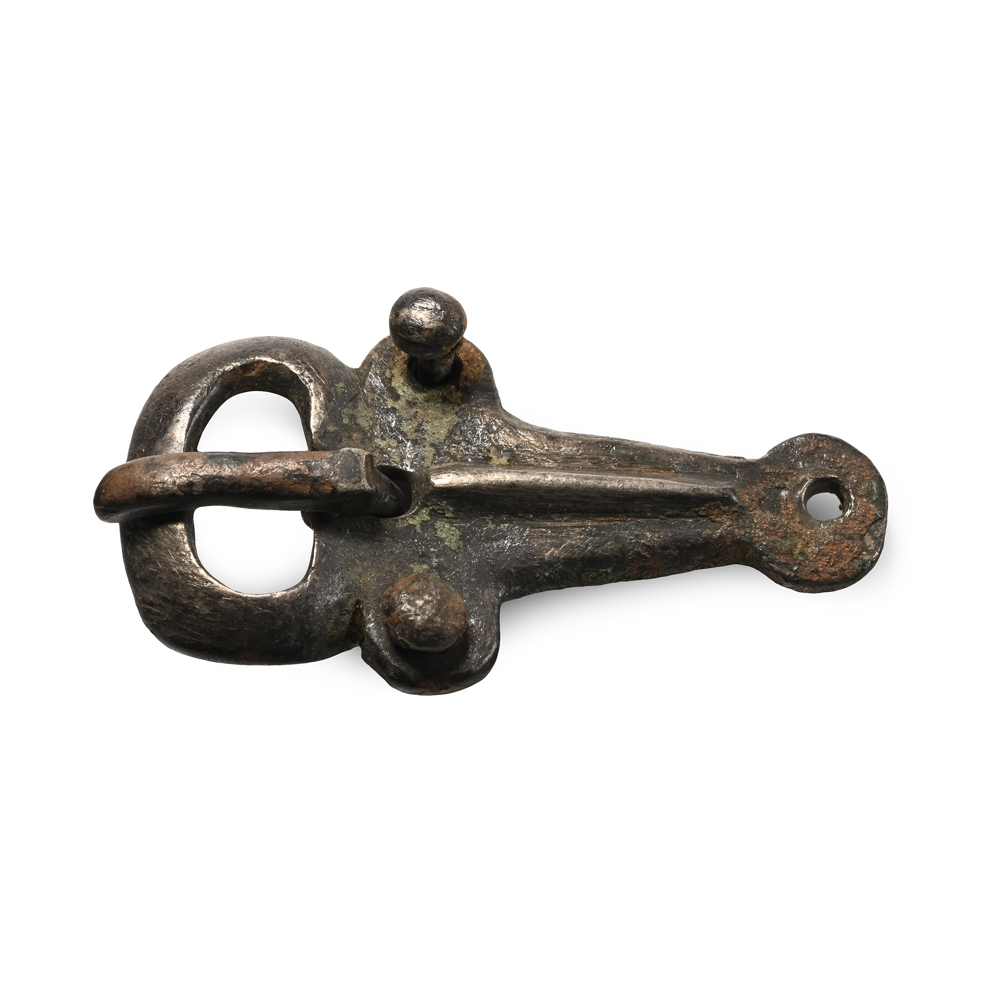 Saxon Silver Buckle