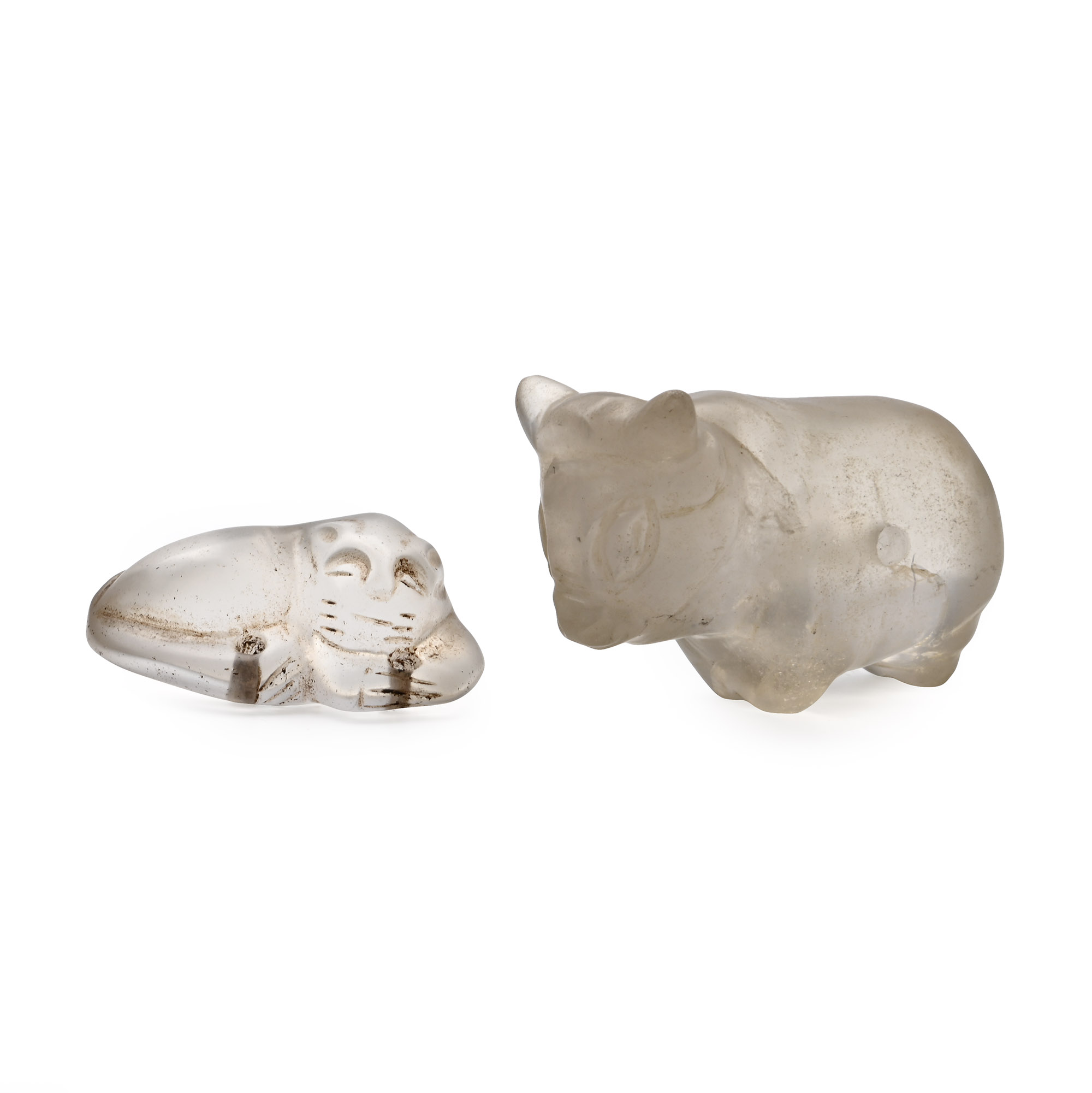 Rock Crystal Animal Group