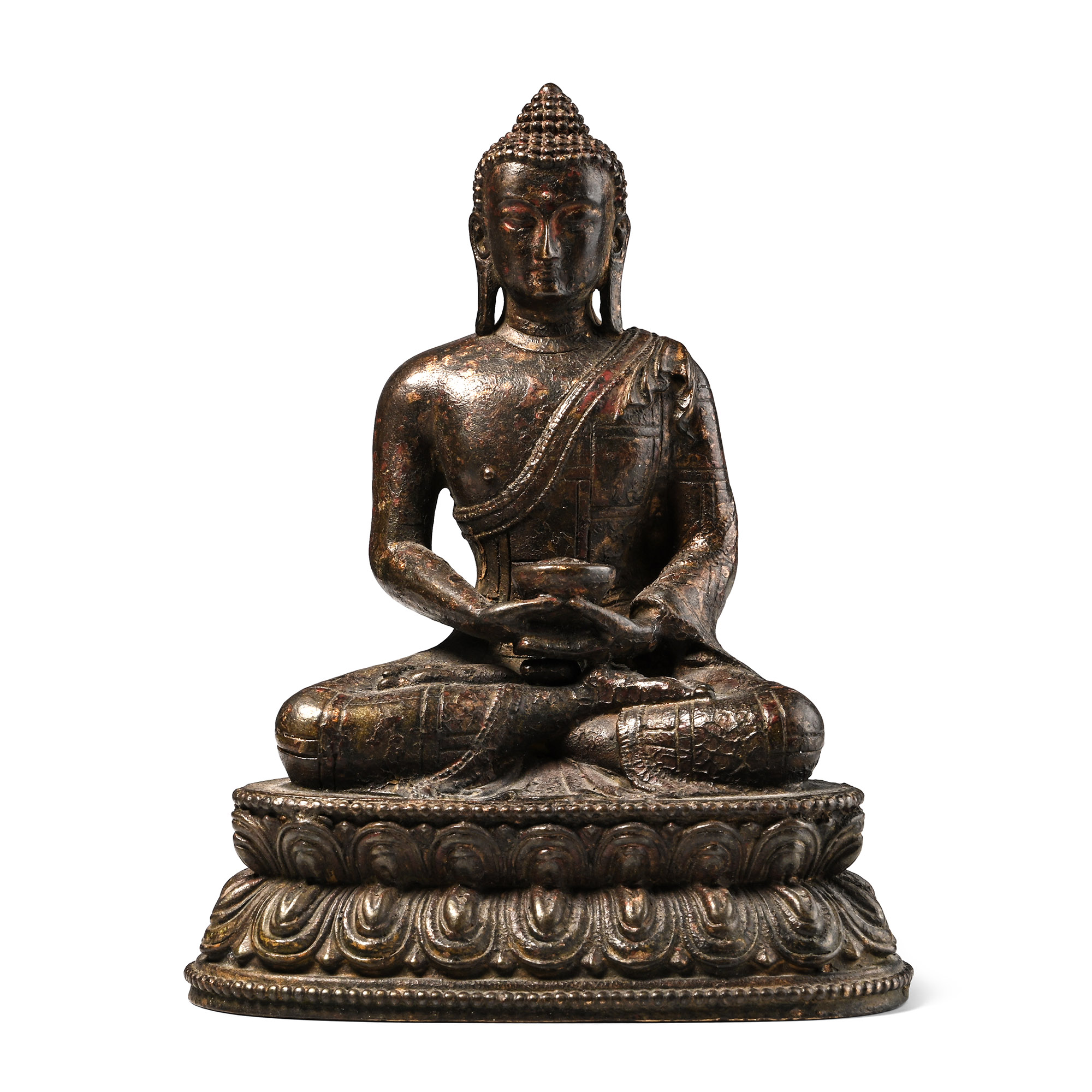 Tibetan Bronze Seated Buddha