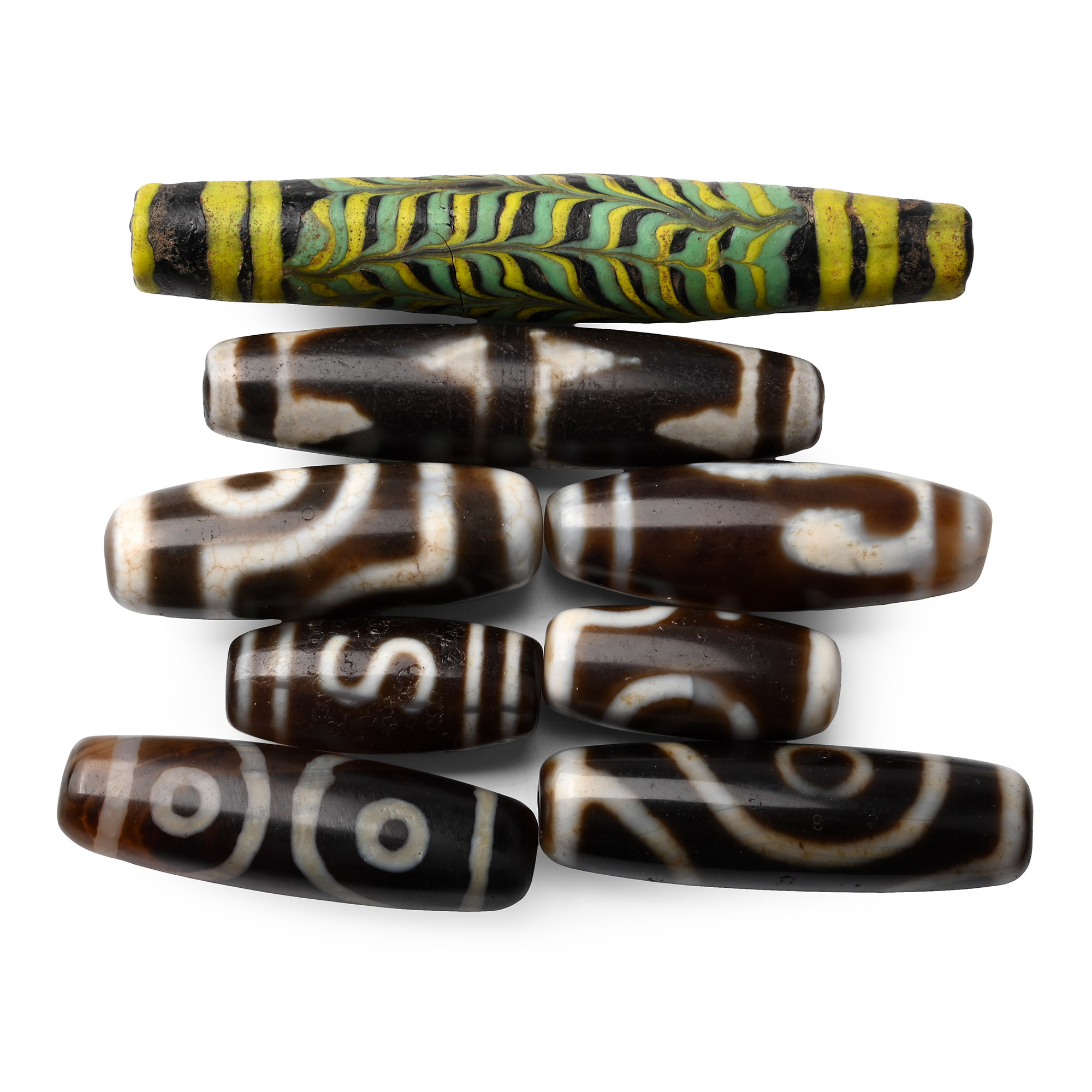 Tibetan and Other Glass Bead Collection