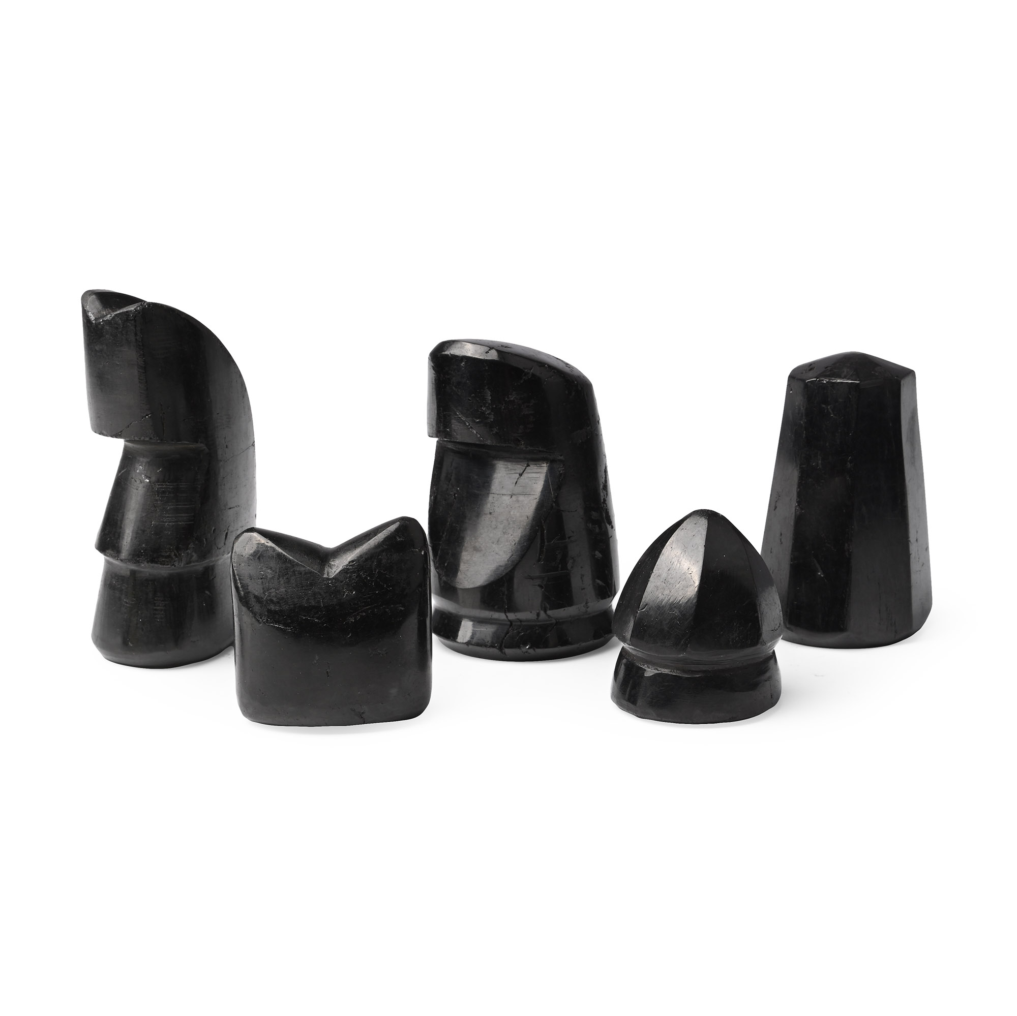 Western Asiatic Style Jet Gaming Piece Group