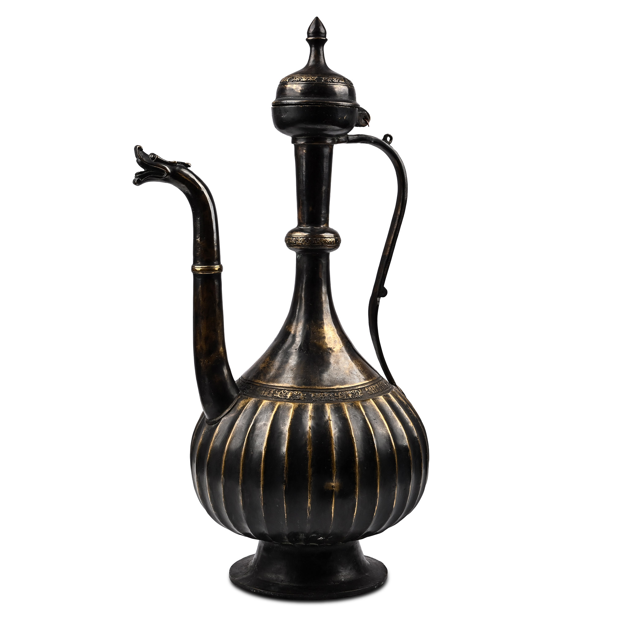 Large Chinese Bronze Ewer for the Eastern Market