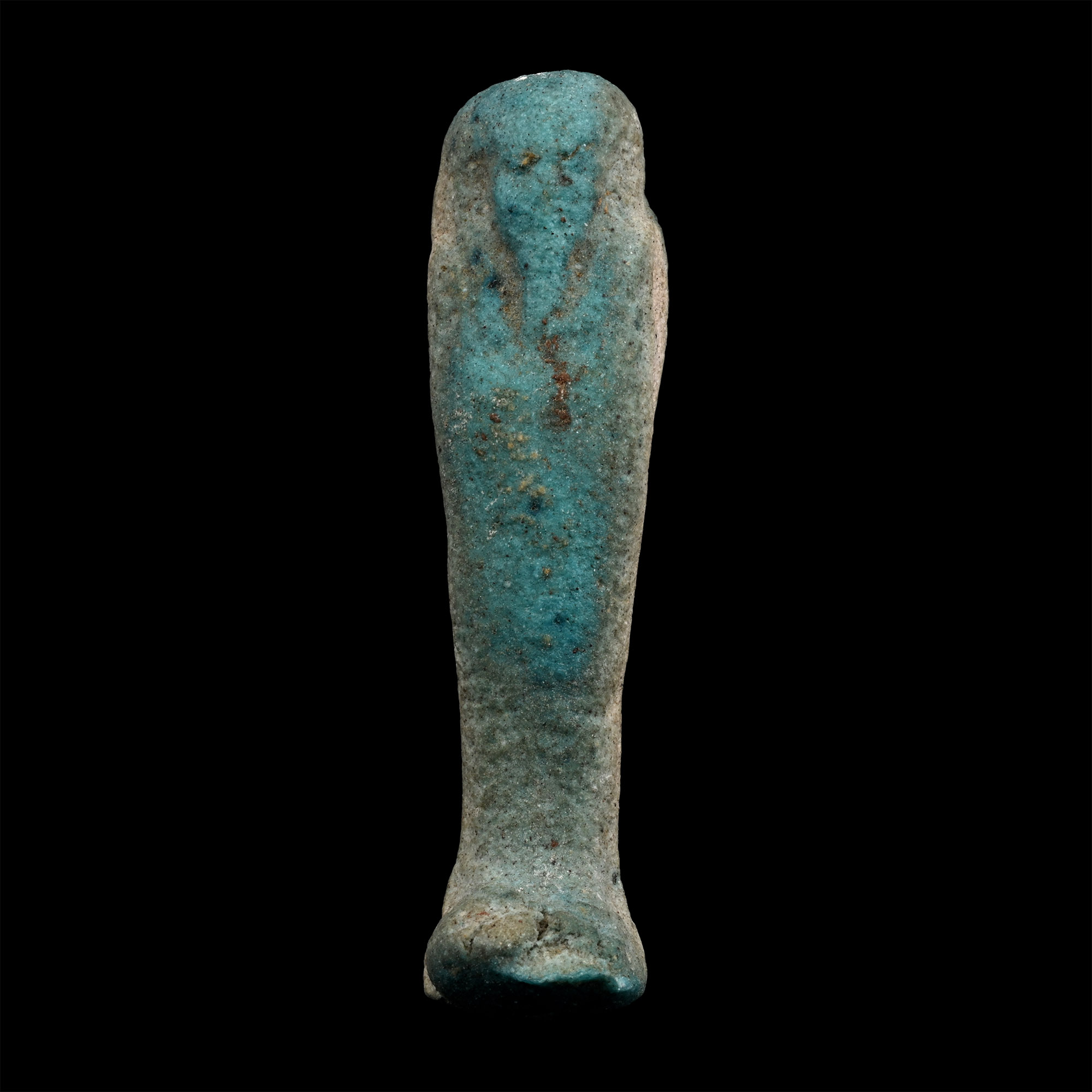 Egyptian Light Blue Faience Shabti