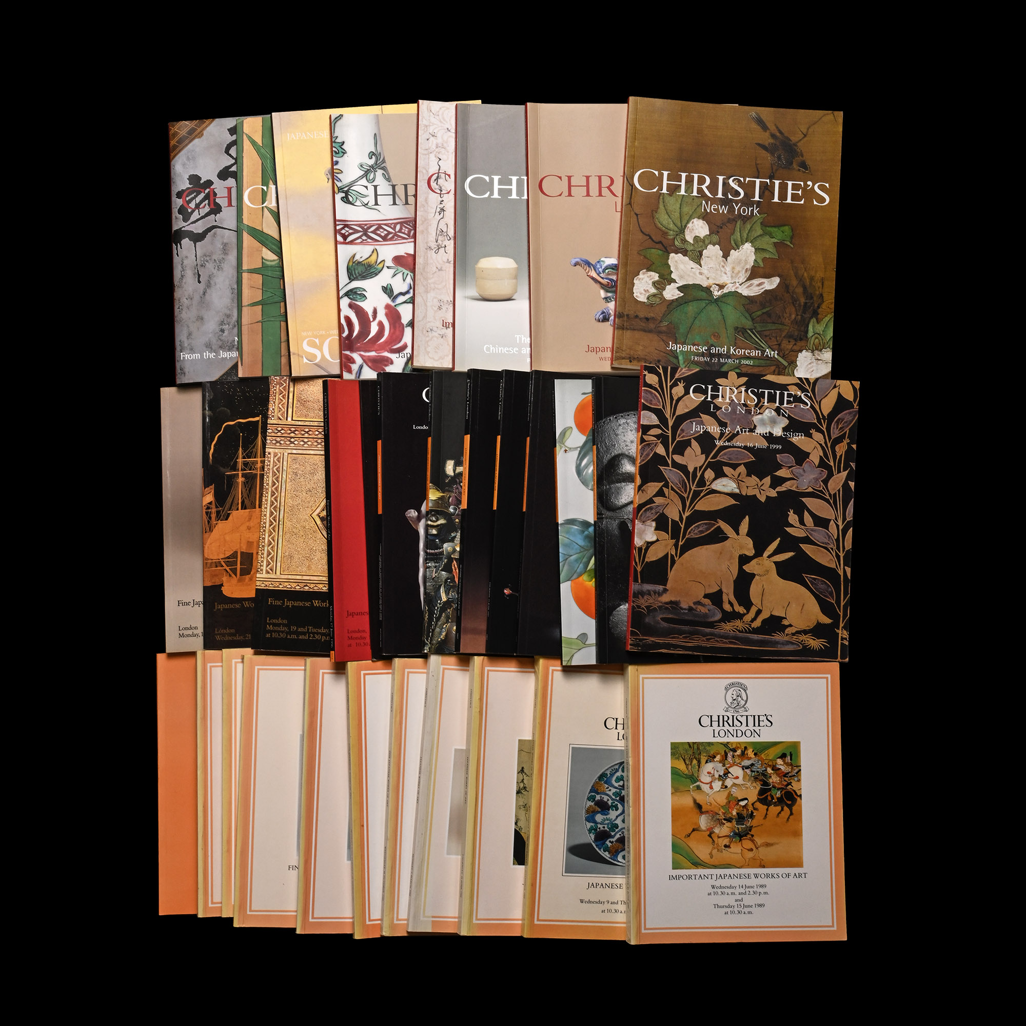 Christie's Japanese Art Auction Catalogues - 33 Titles