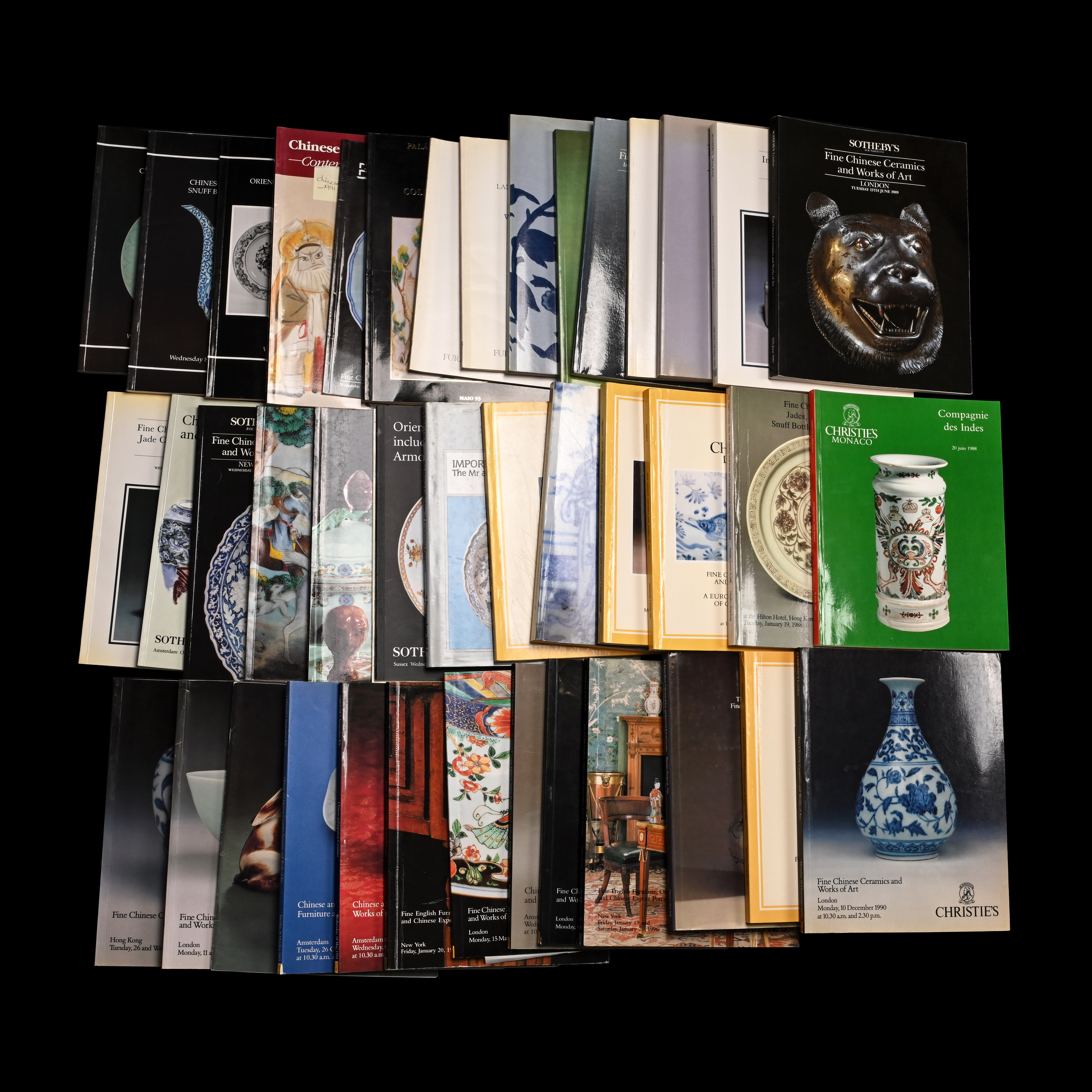 Christie's, Sotheby's and Other Chinese and Asian Art Auction Catalogues - 41 Titles