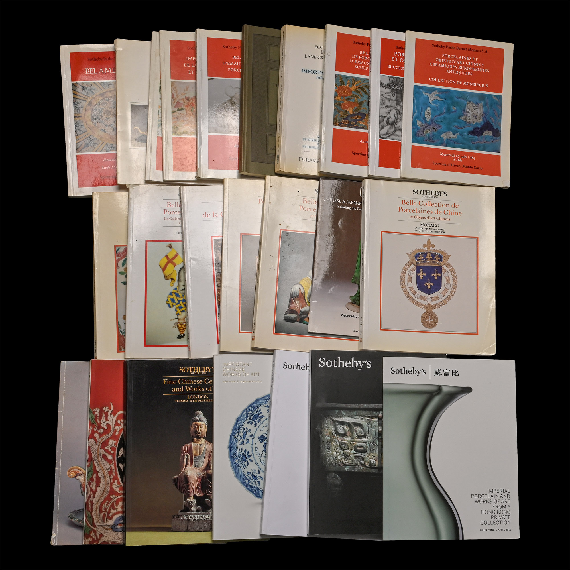 Sotheby's and Sotheby Parke Bernet Chinese and Asian Art Auction Catalogues - 23 Titles