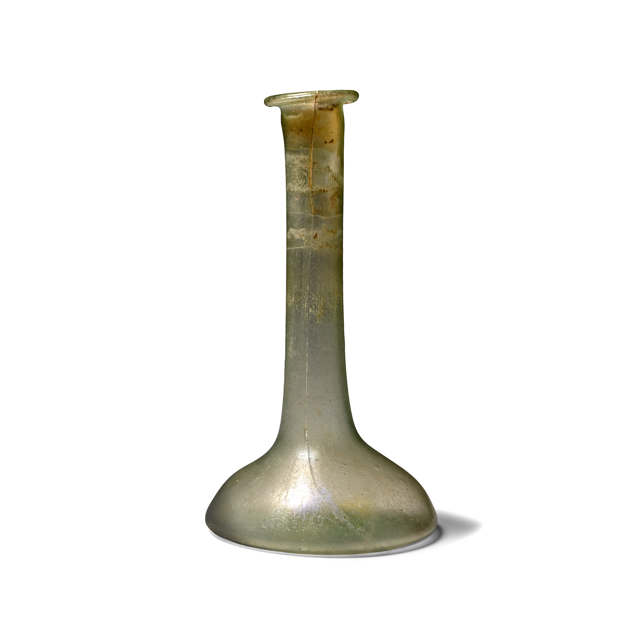 Roman Glass Candlestick Unguentarium