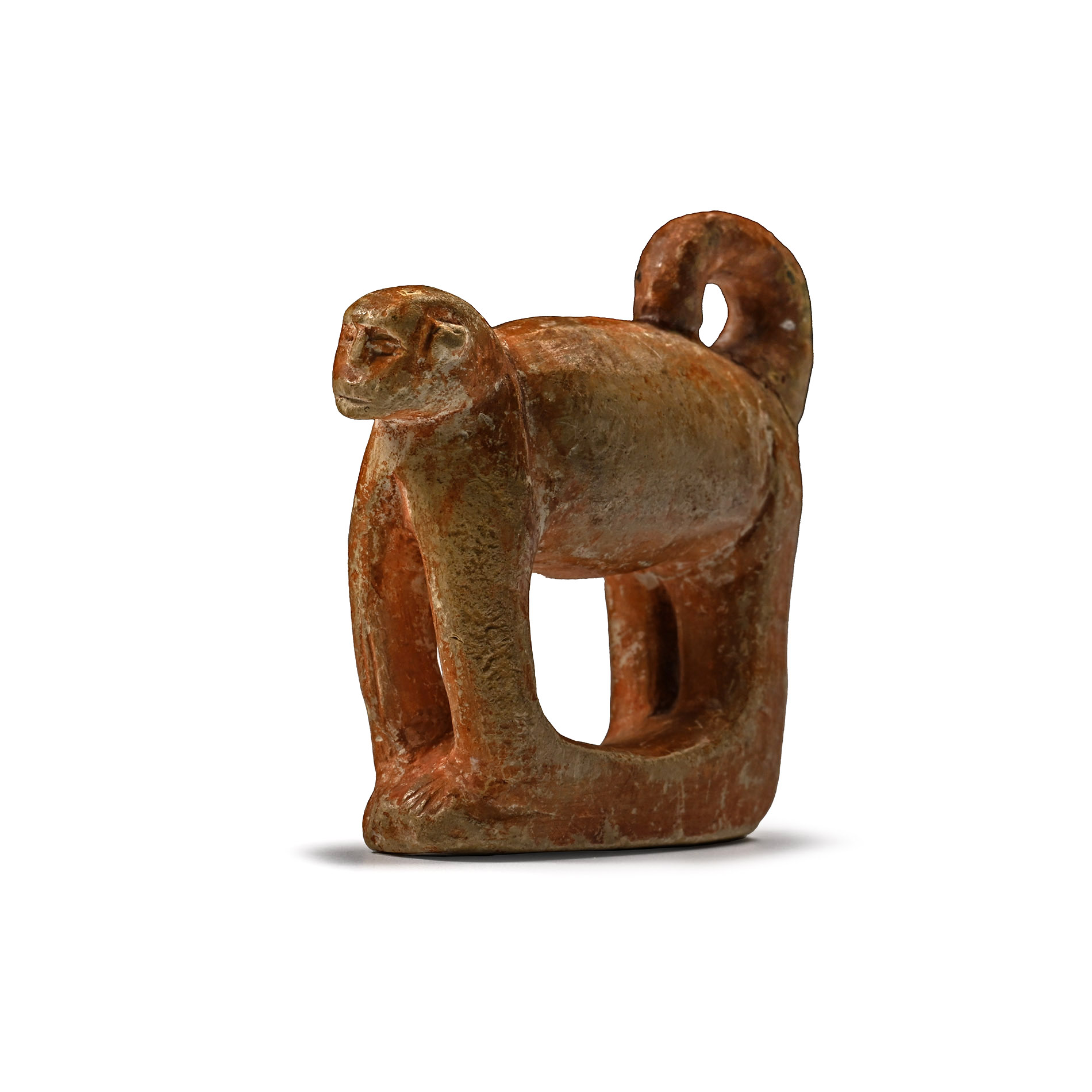 Egyptian Statuette of a Monkey