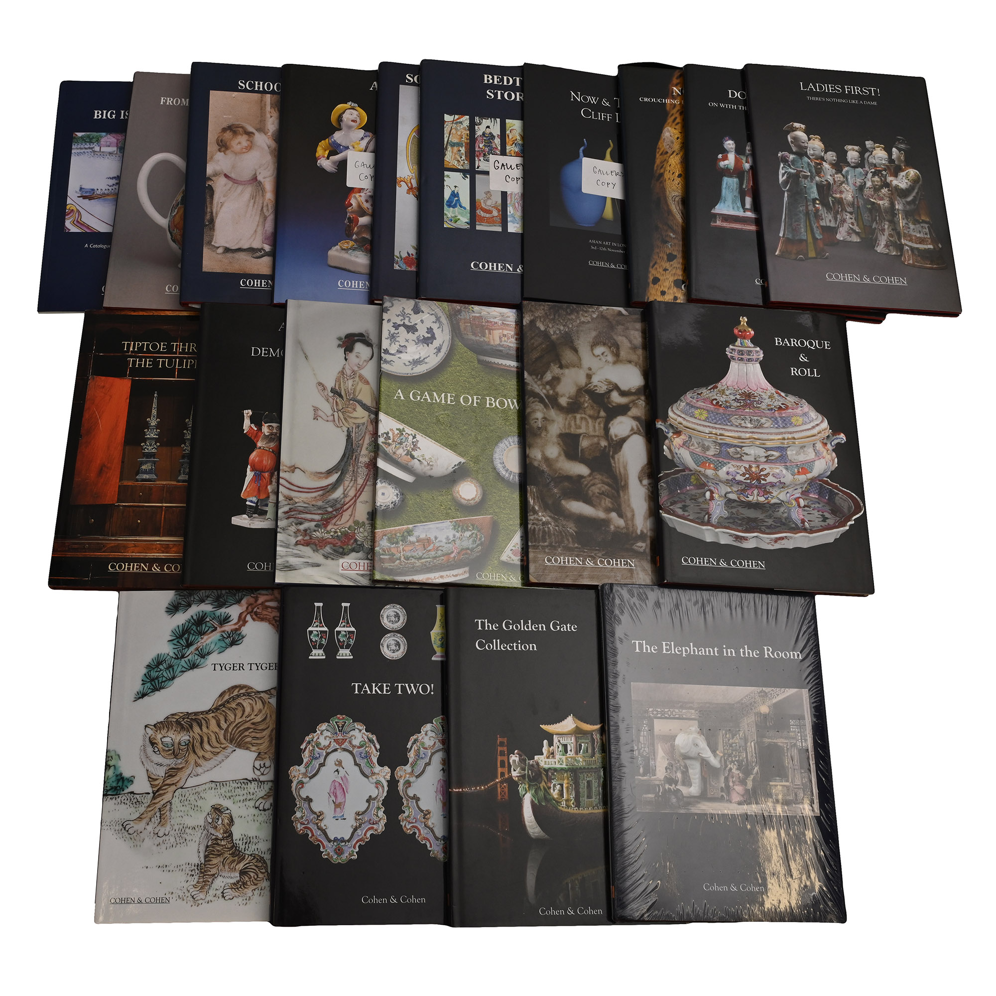 Cohen & Cohen Hard Backed and Other Chinese and Asian Art Auction Catalogues - 20 Titles