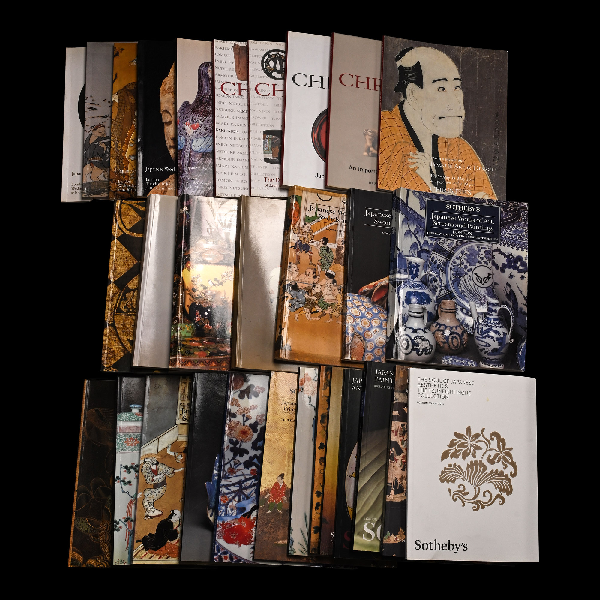 Christie's and Sotheby's Japanese Art Auction Catalogues - 30 Titles