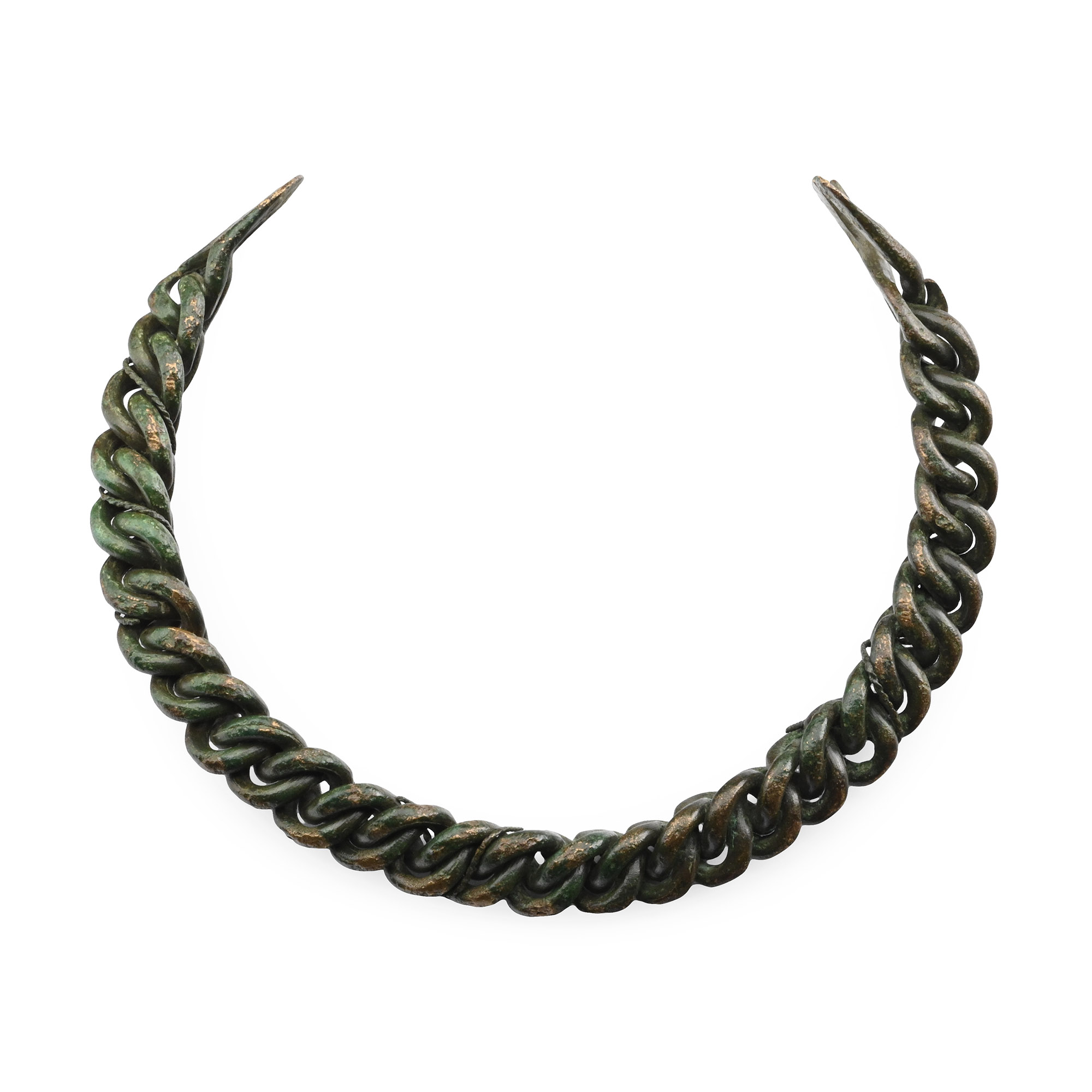 Viking Age Bronze Plaited Bracelet