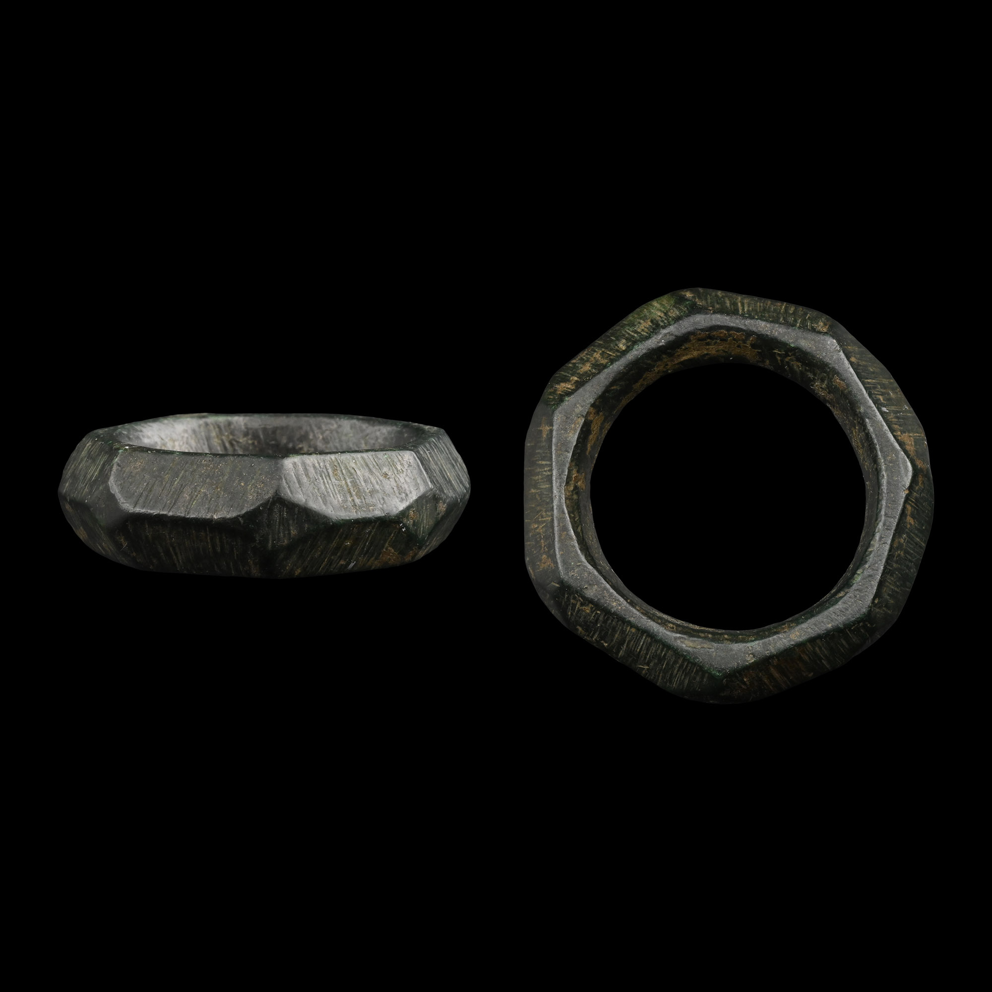 Large Roman Bronze Military Ring