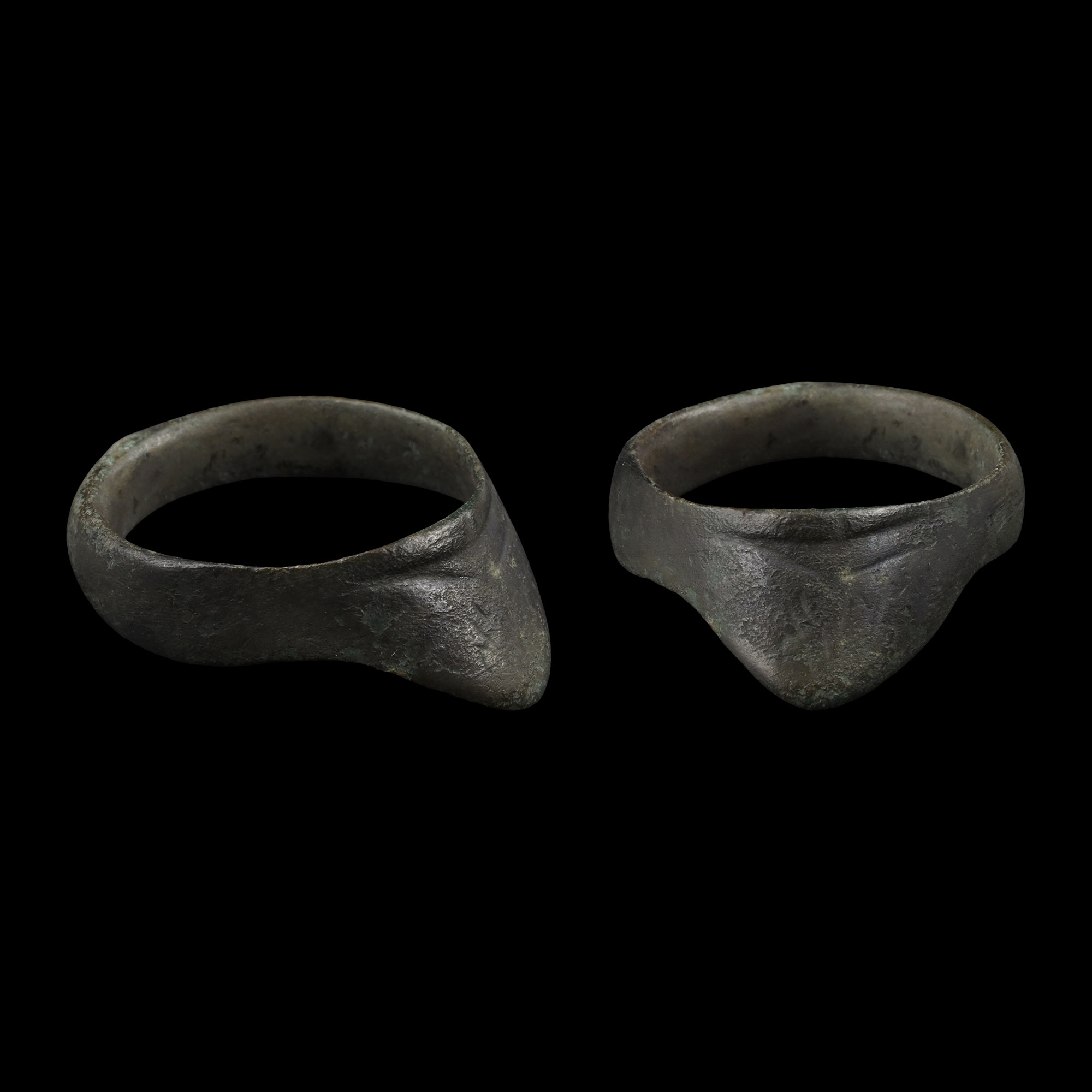 Medieval Bronze Archer's Thumb Ring