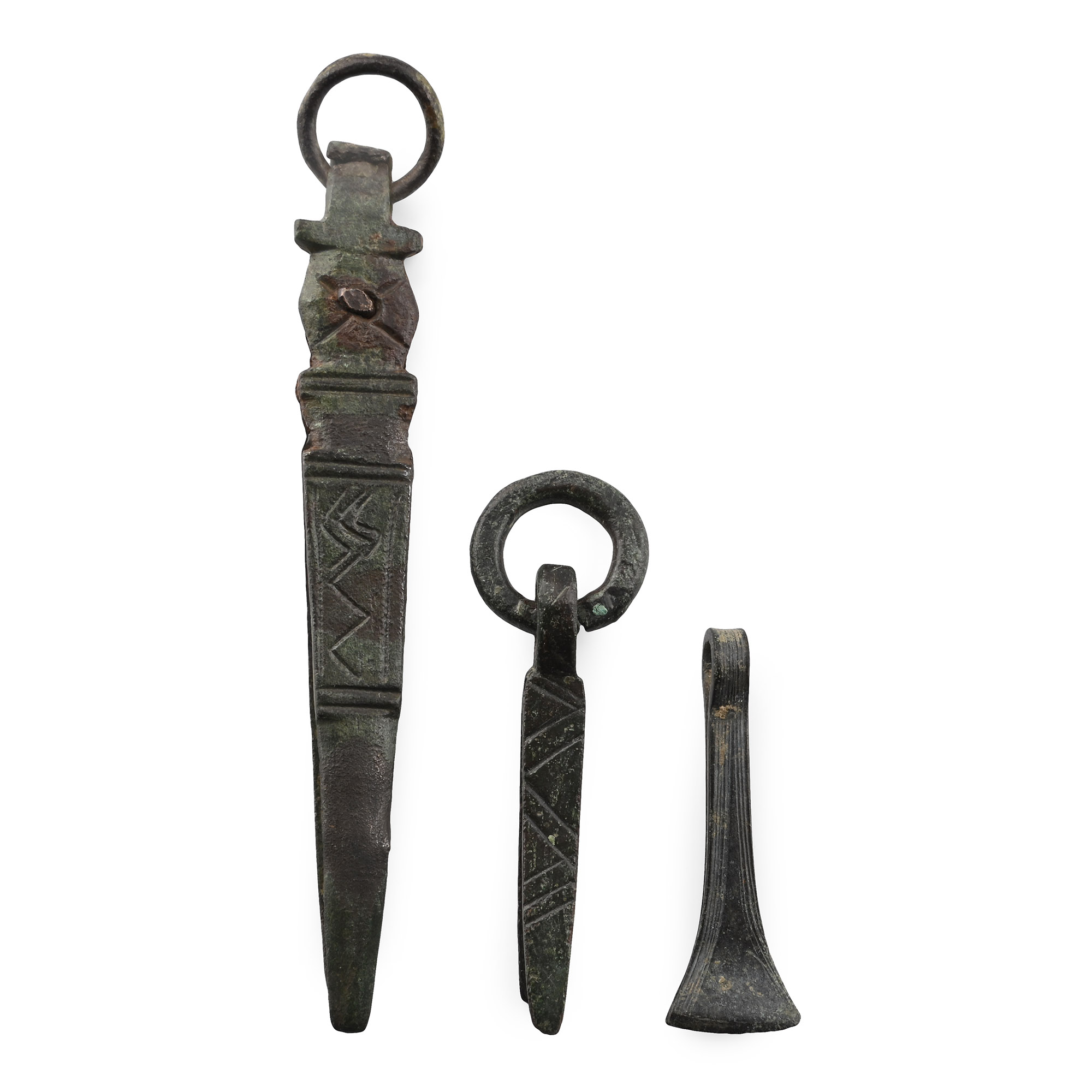 Roman Bronze Tweezers Collection