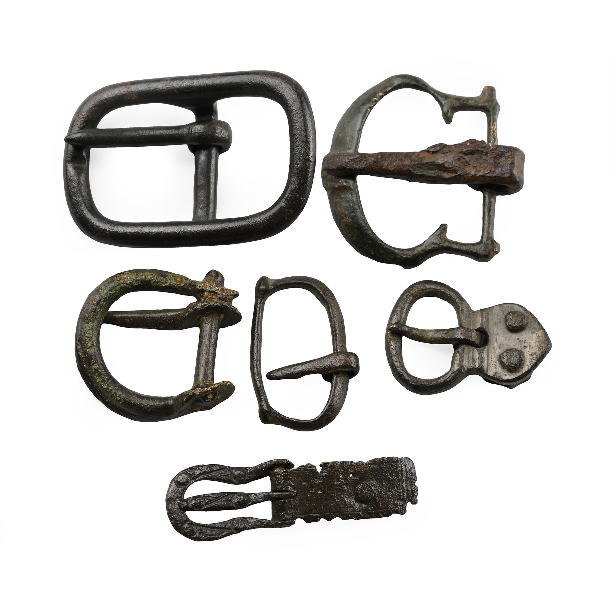 Roman to Medieval Bronze Buckle Collection