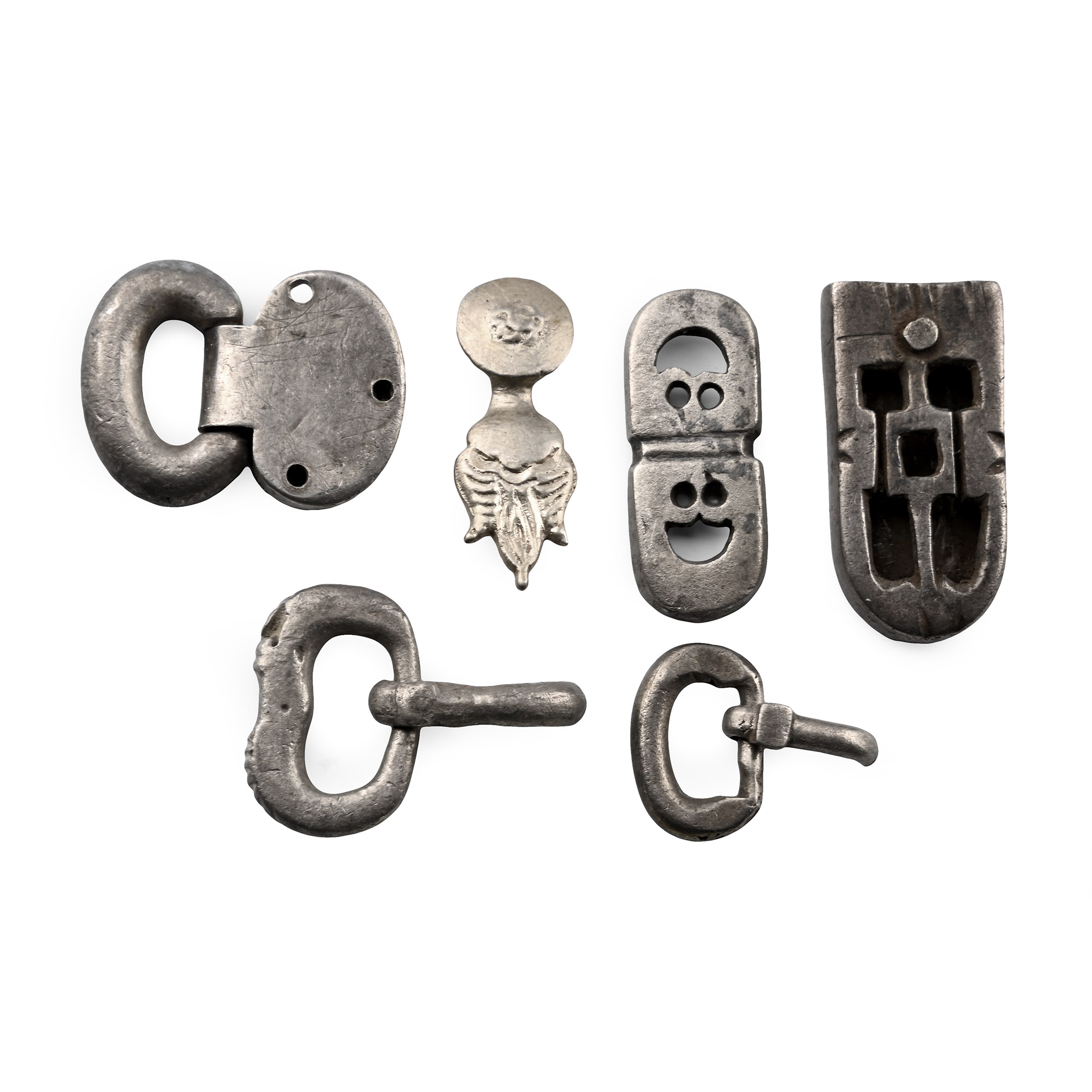 Migration Period Silver Buckle and Mount Collection