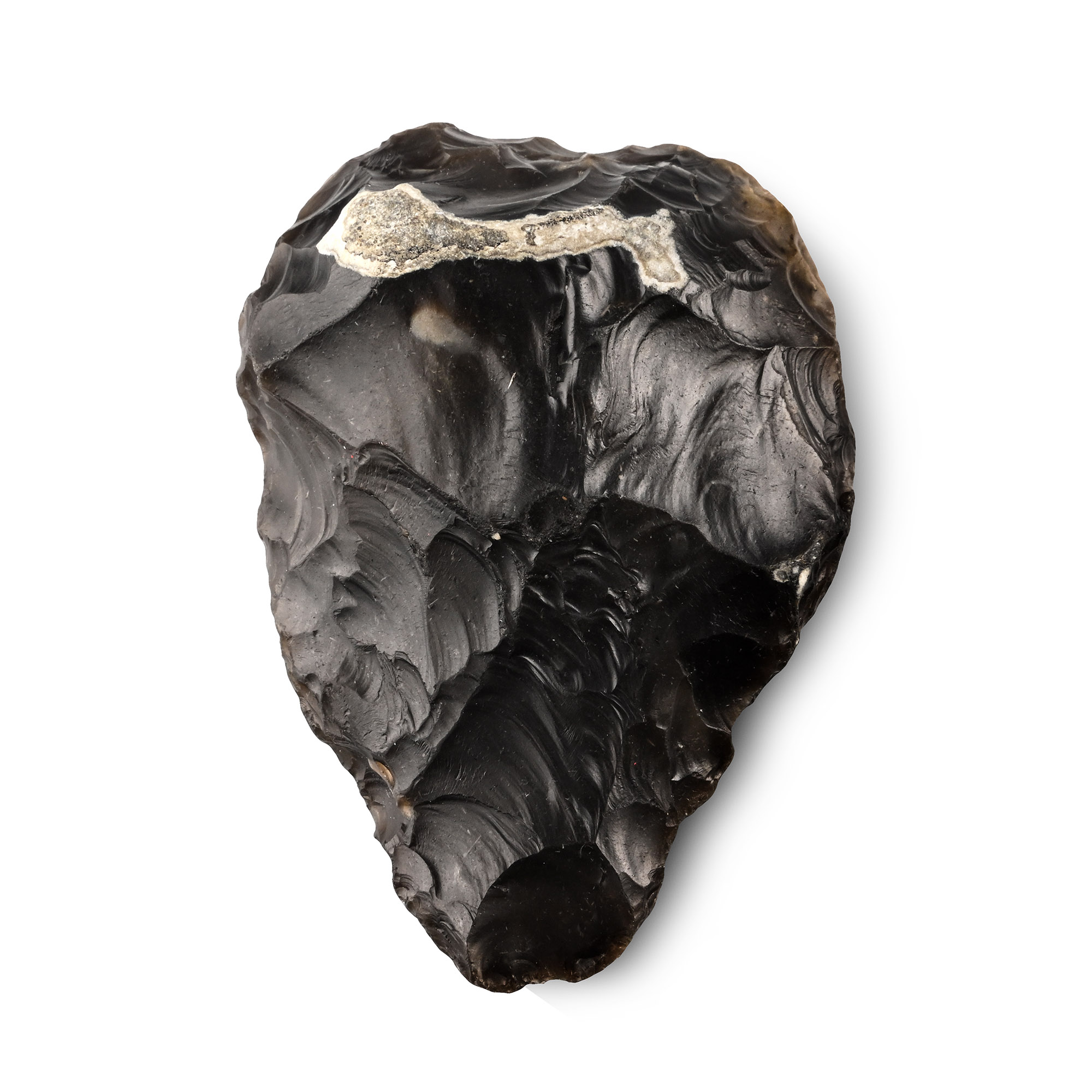 'British Museum Recorded' Stone Age Homo Heidelbergensis Flint Handaxe from Happisburgh