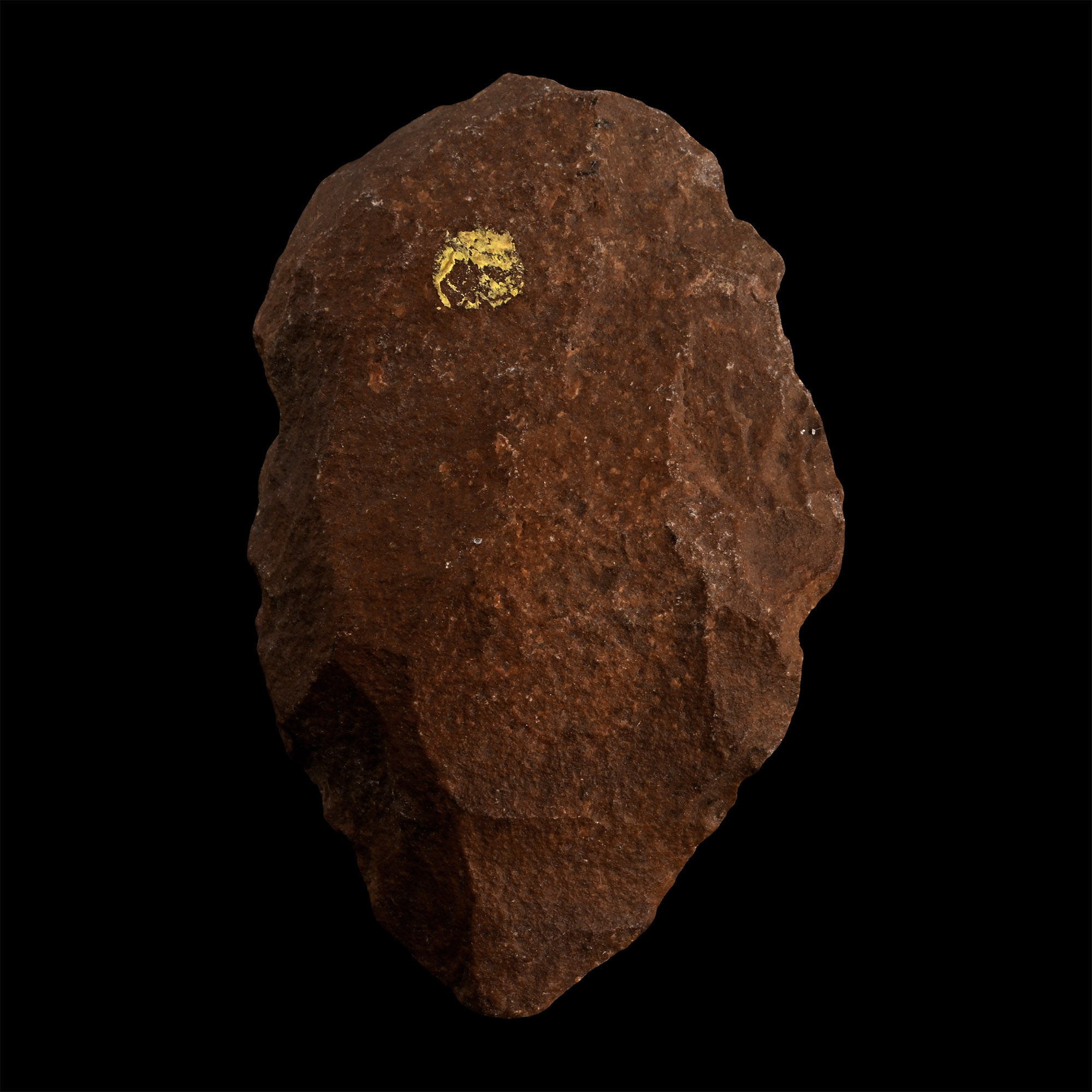 Large Stone Age Homo Erectus Stone Handaxe
