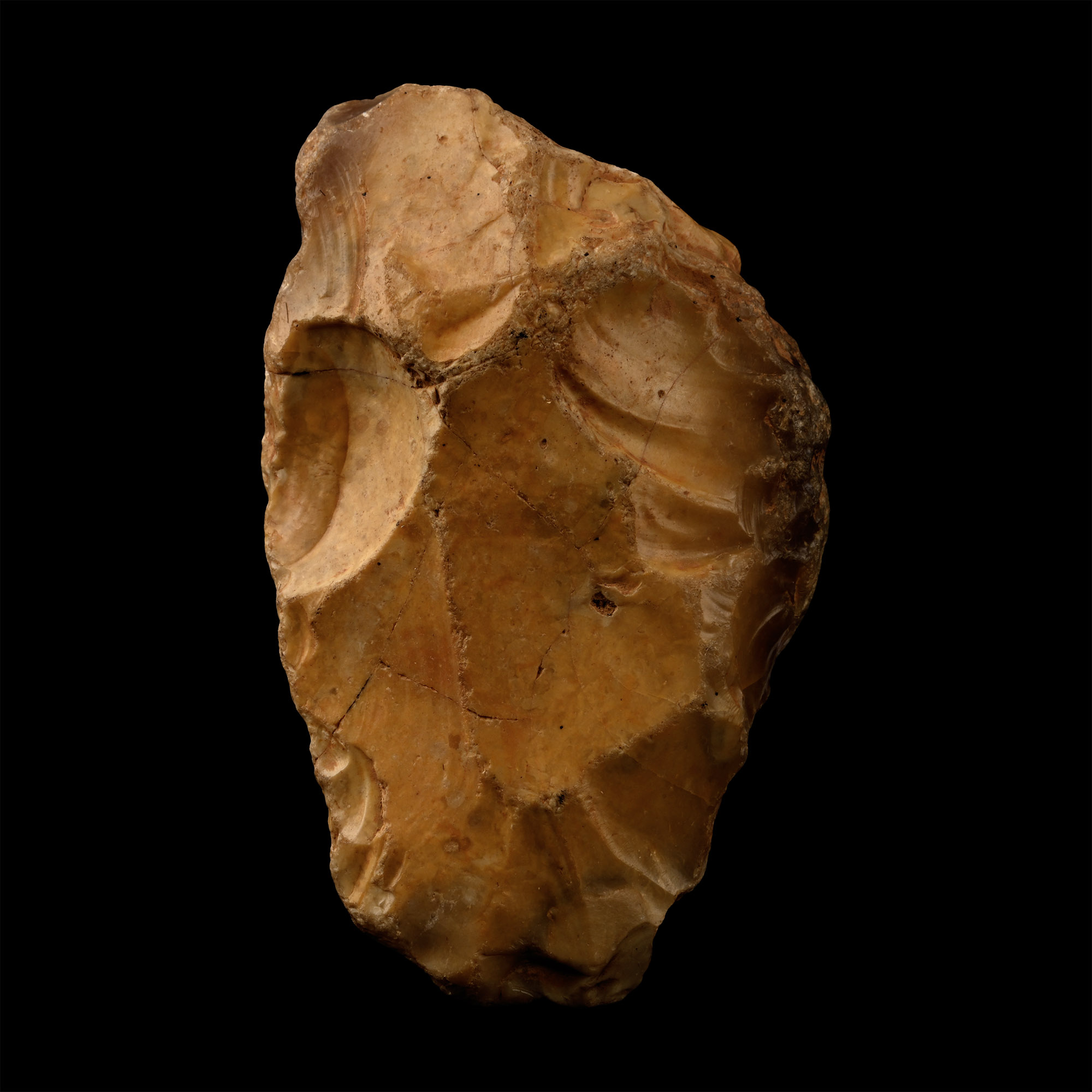British Stone Age Flint Handaxe from Farnham
