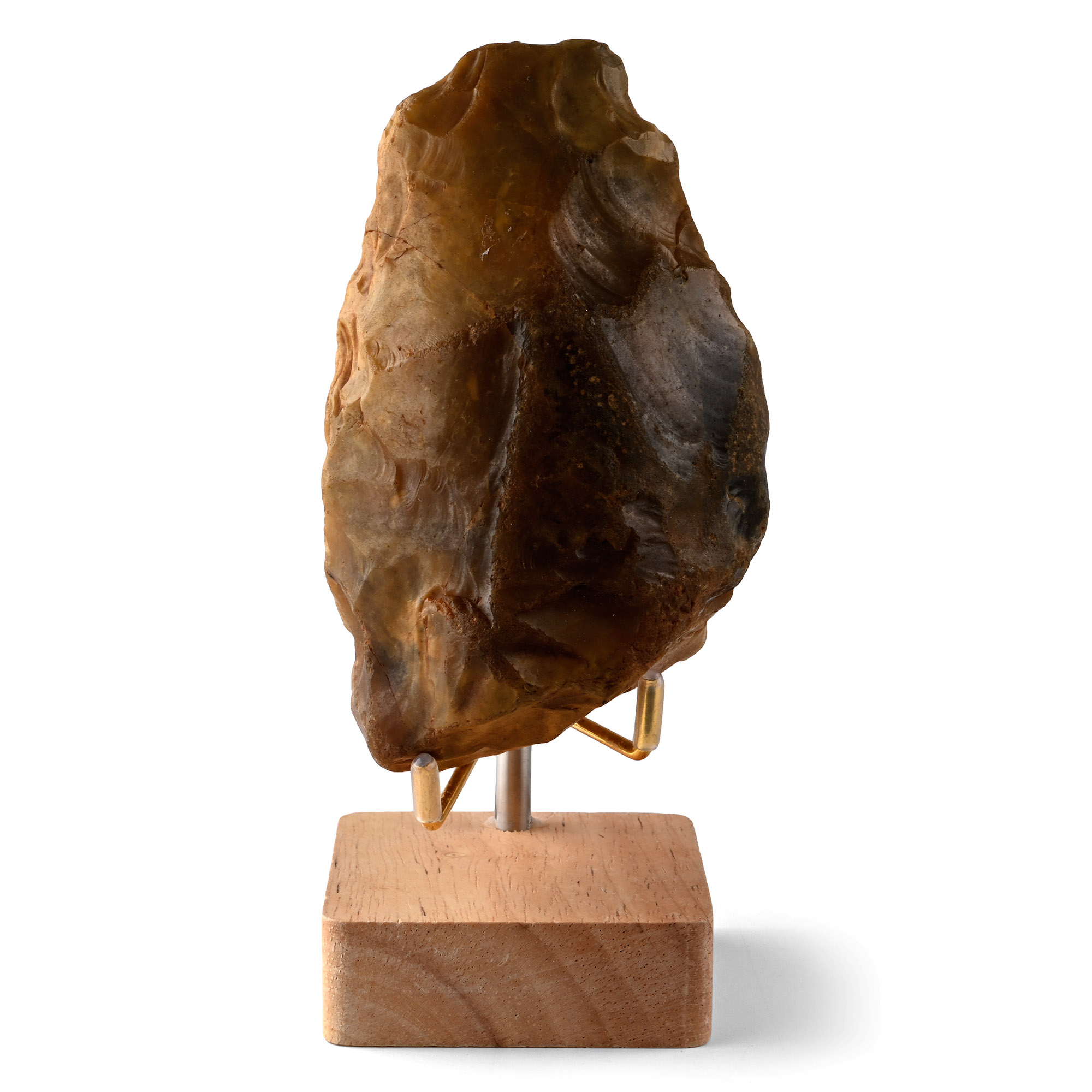 British Stone Age Flint Handaxe from Farnham