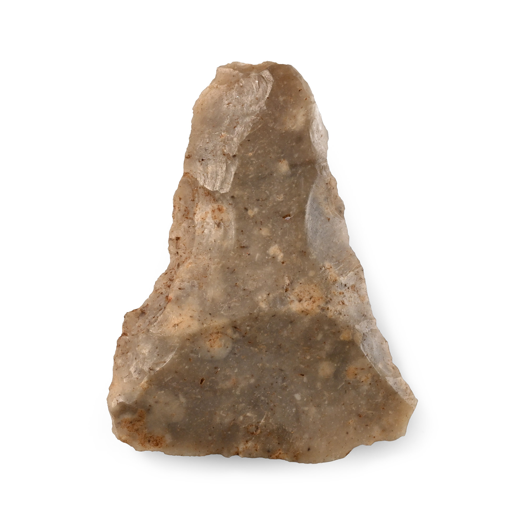 British Stone Age Chisel Tip Flint Arrowhead from Farnham
