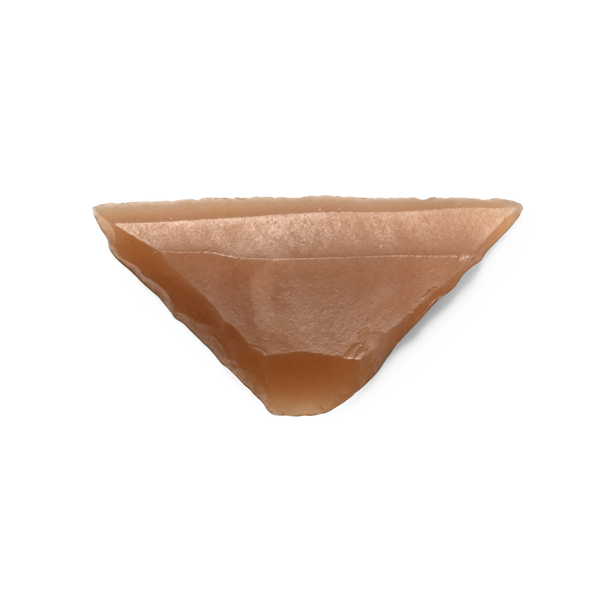 British Stone Age Triangular Flint Arrowhead from Farnham