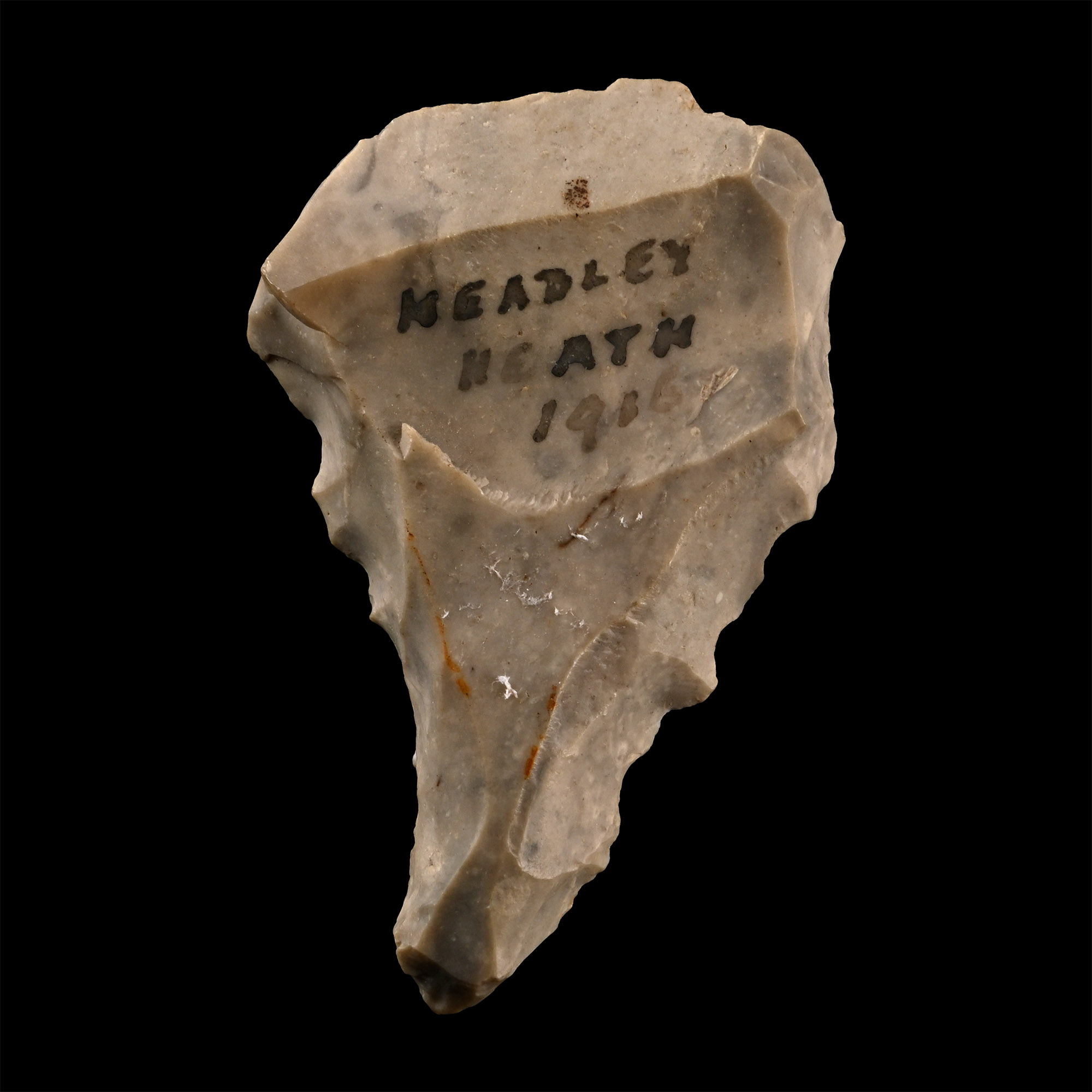 British Stone Age Flint Awl from Headley Heath