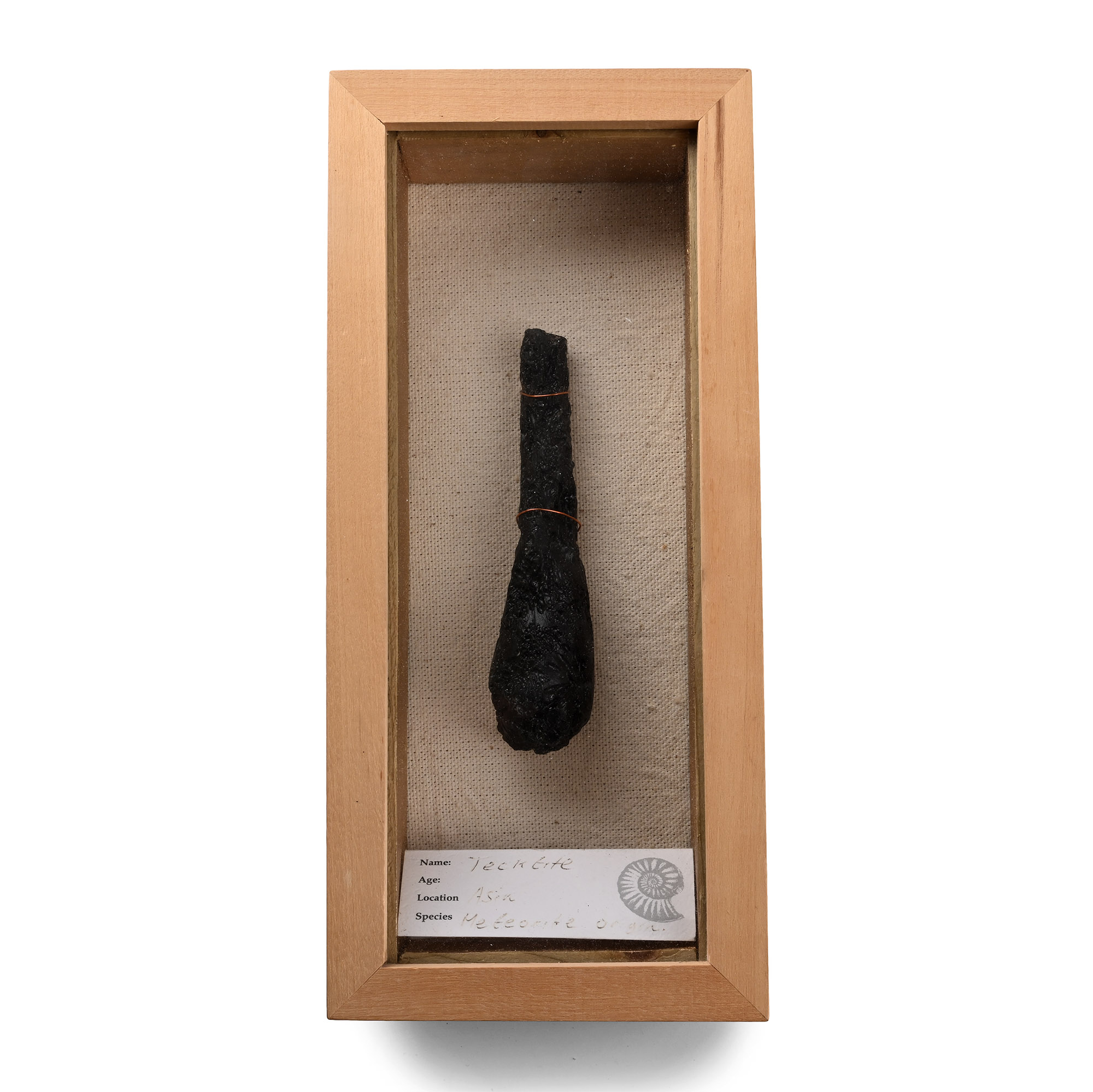 Meteorite Crater Tektite Specimen