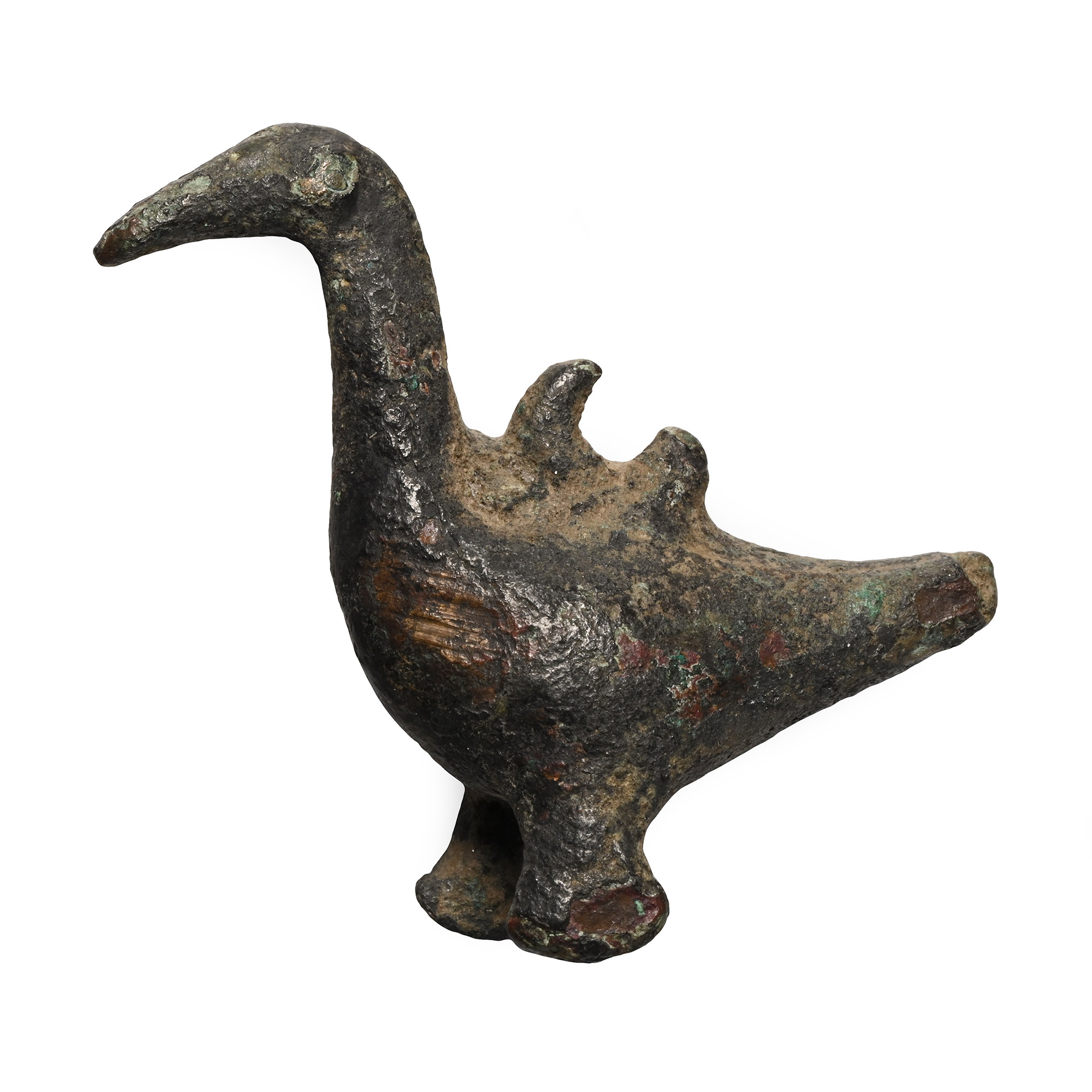 Greek Bronze Bird Figure